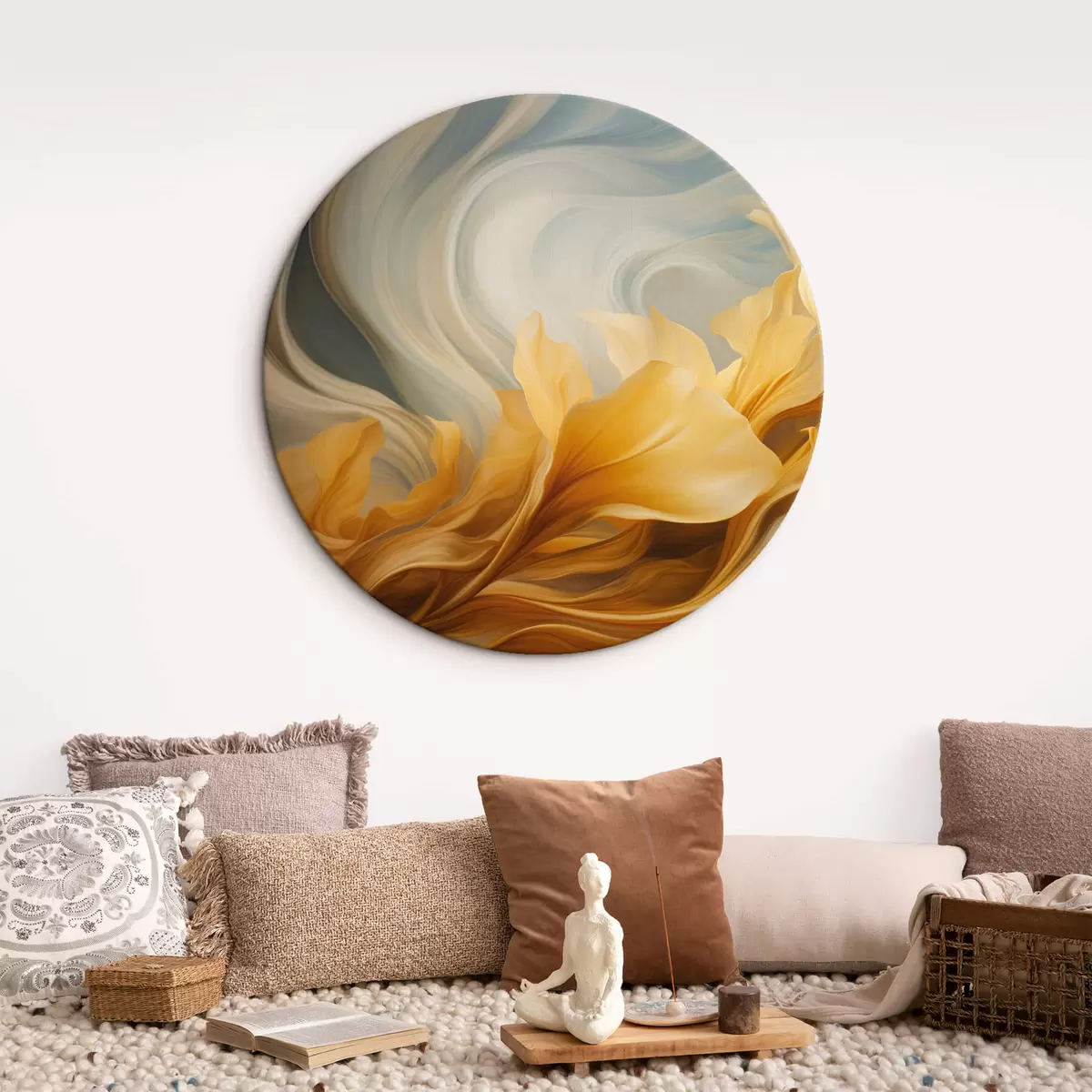 Tableaux rondes Abstraction r44416