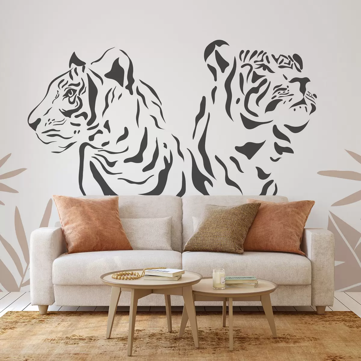 Papier peint Tigers w04294