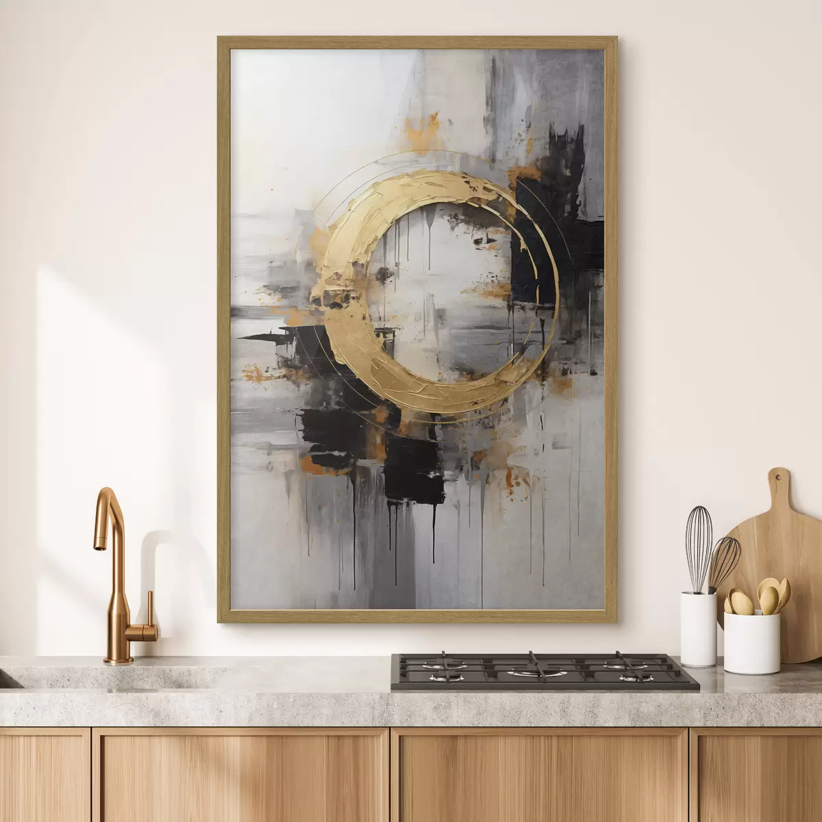 Poster Cercles et douceur f45186