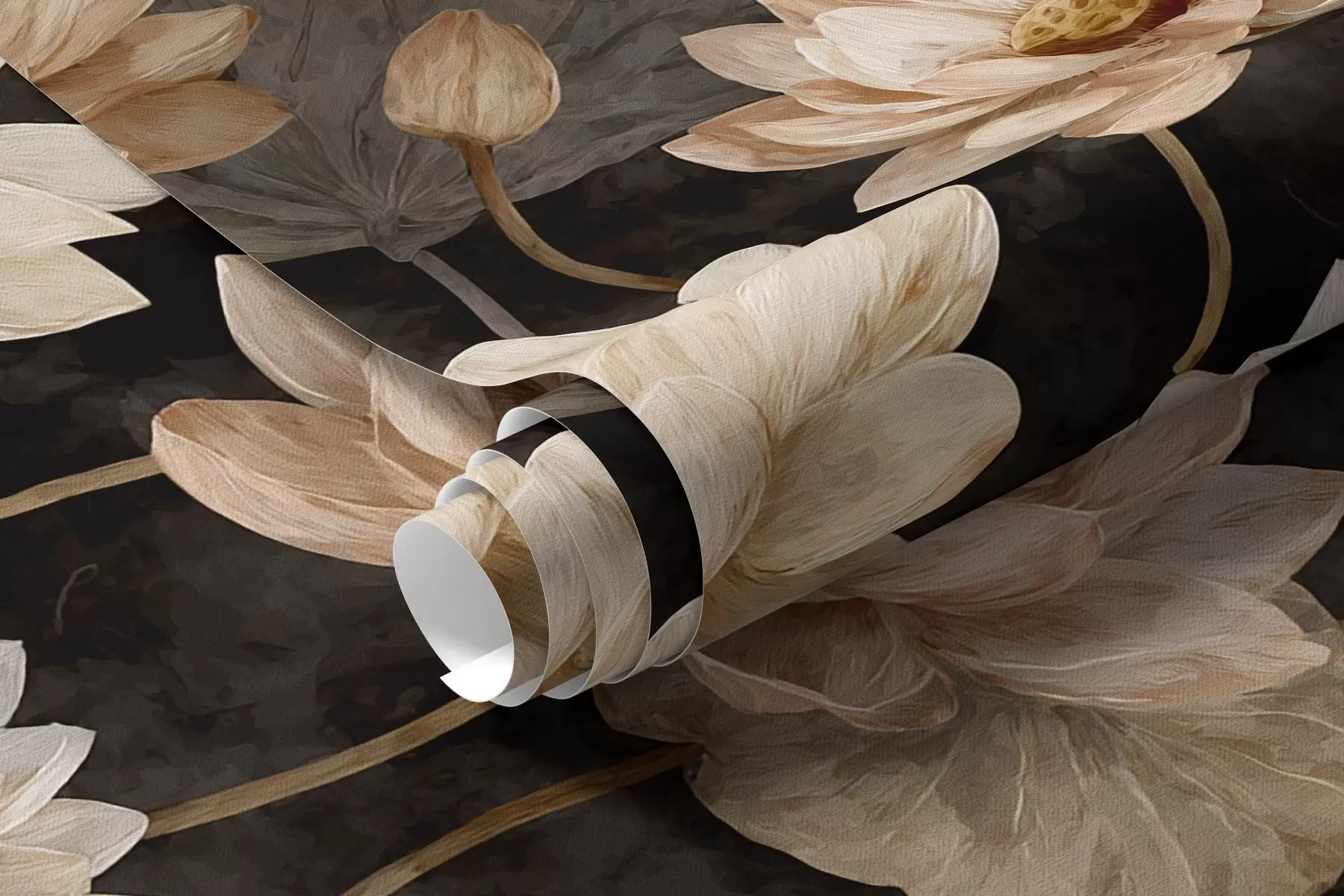 Papier peint Lotus a00420