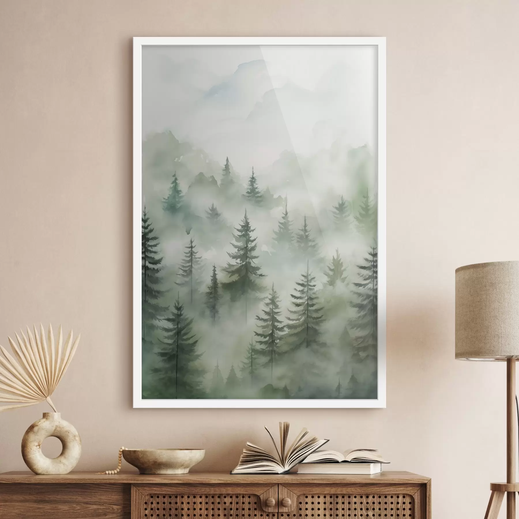 Papier peint Forêt et contraste f45207