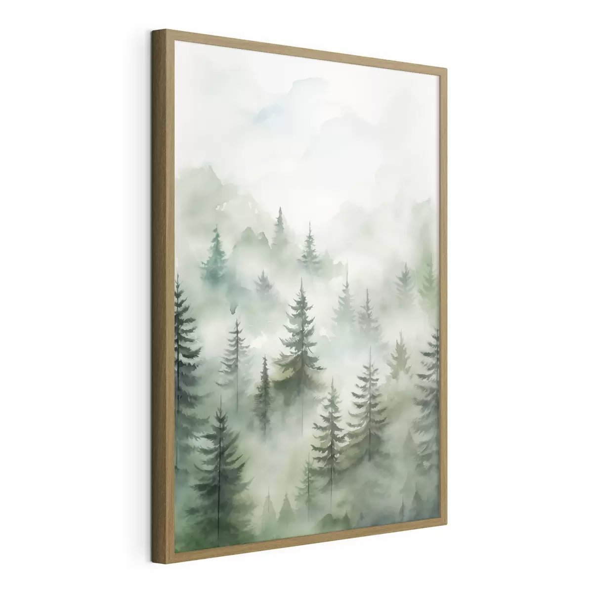 Poster Forêt et contraste f45207