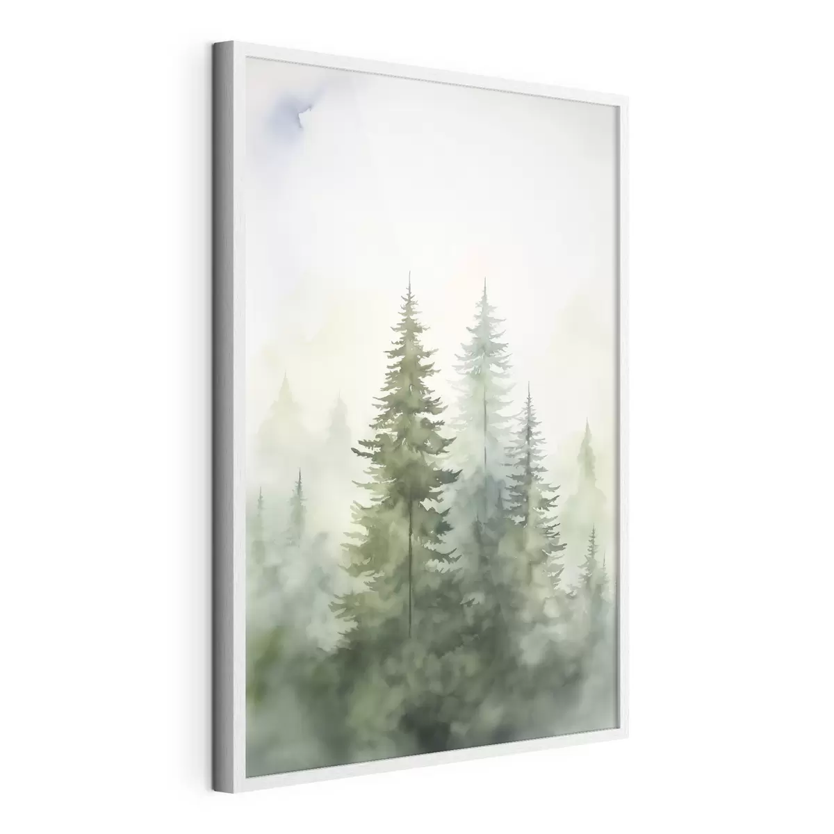 Poster Sapins dans le brouillard f45208