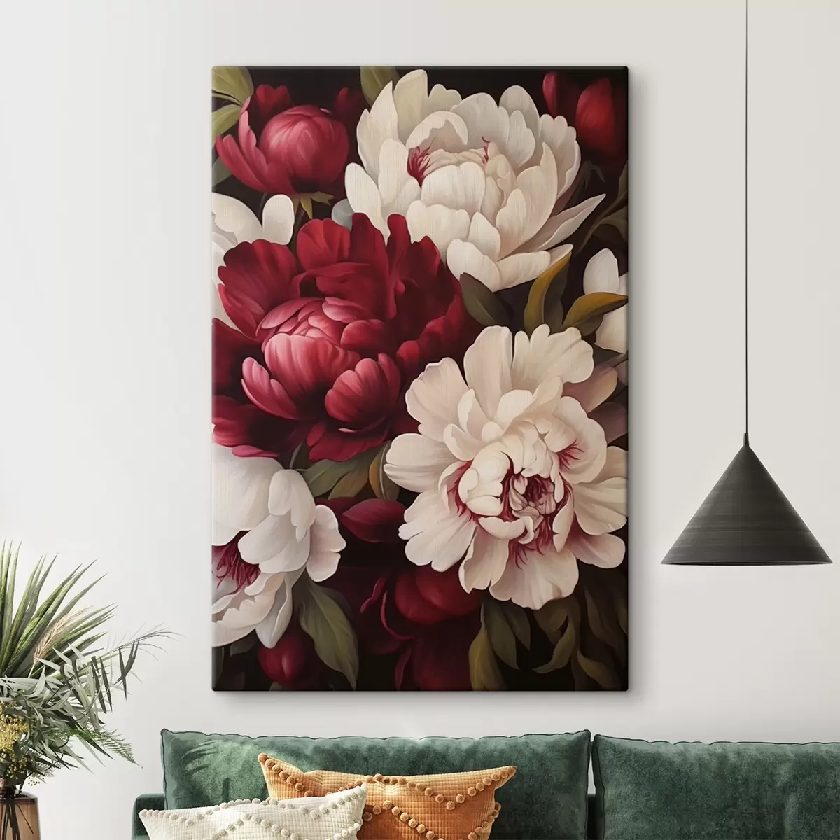 Tableau Pivoines s45220