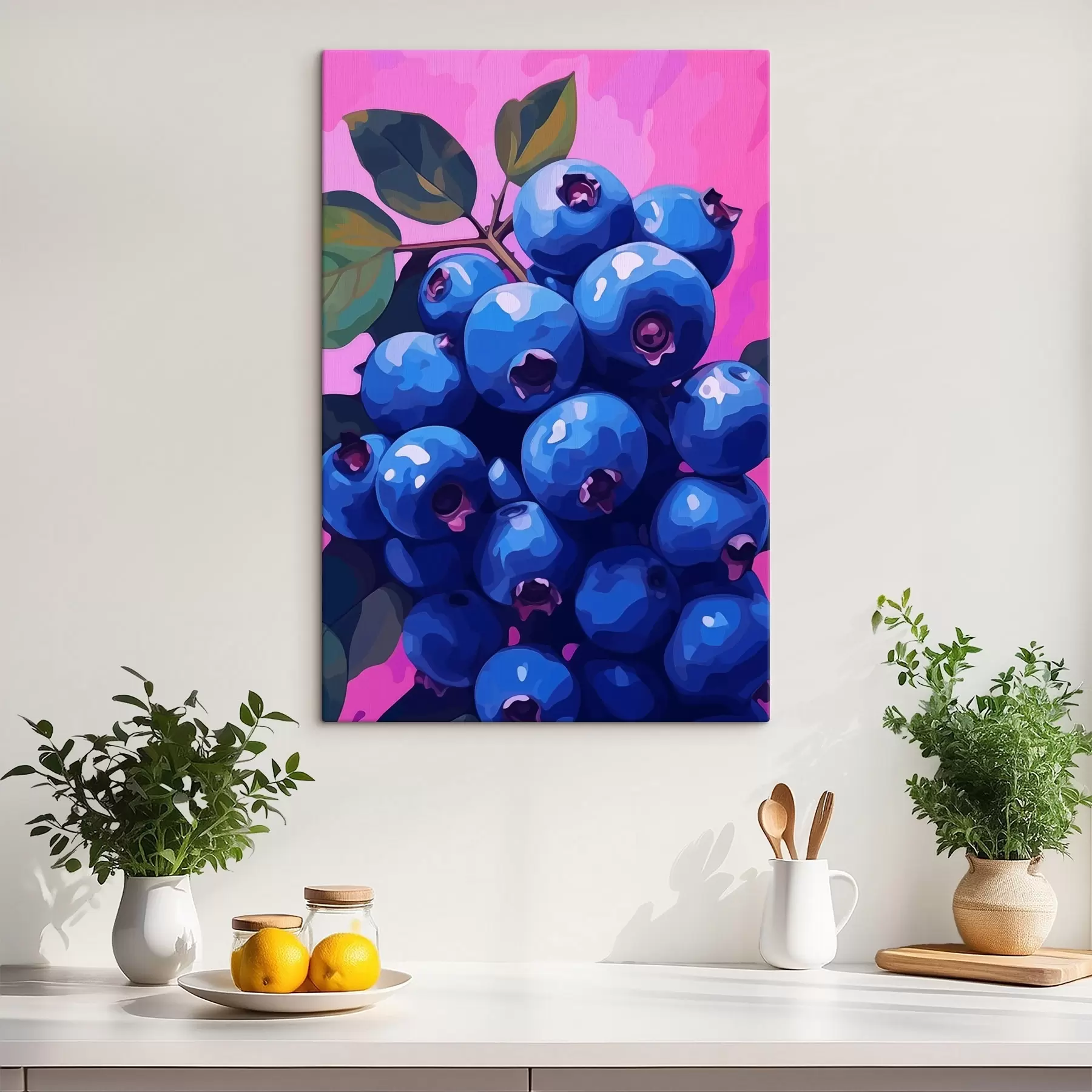 Tableau Myrtilles juteuses s45224