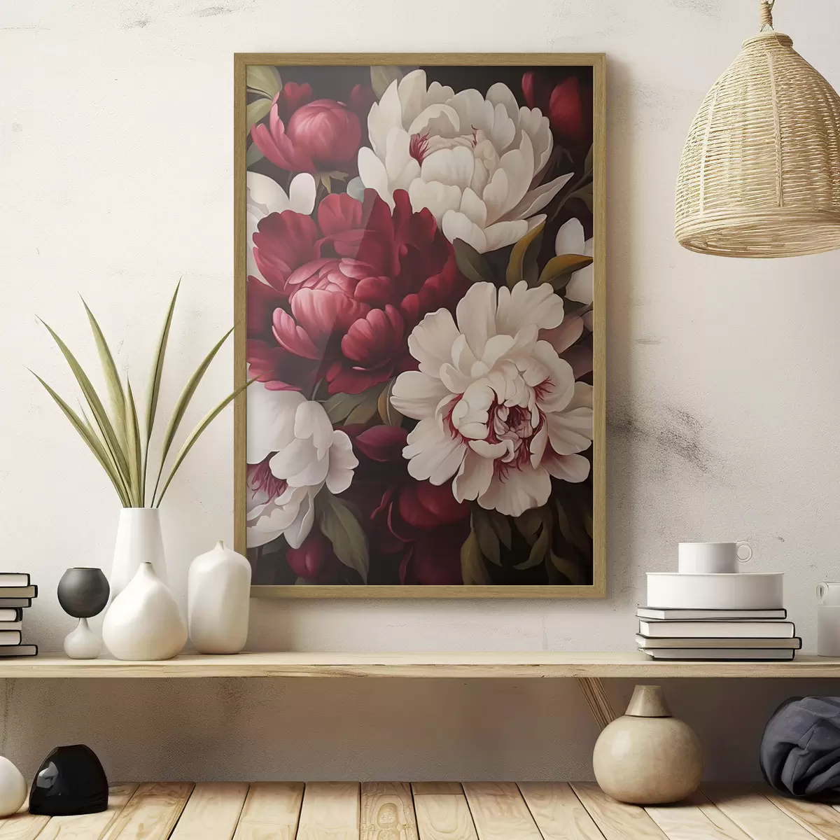 Poster Pivoines f45220