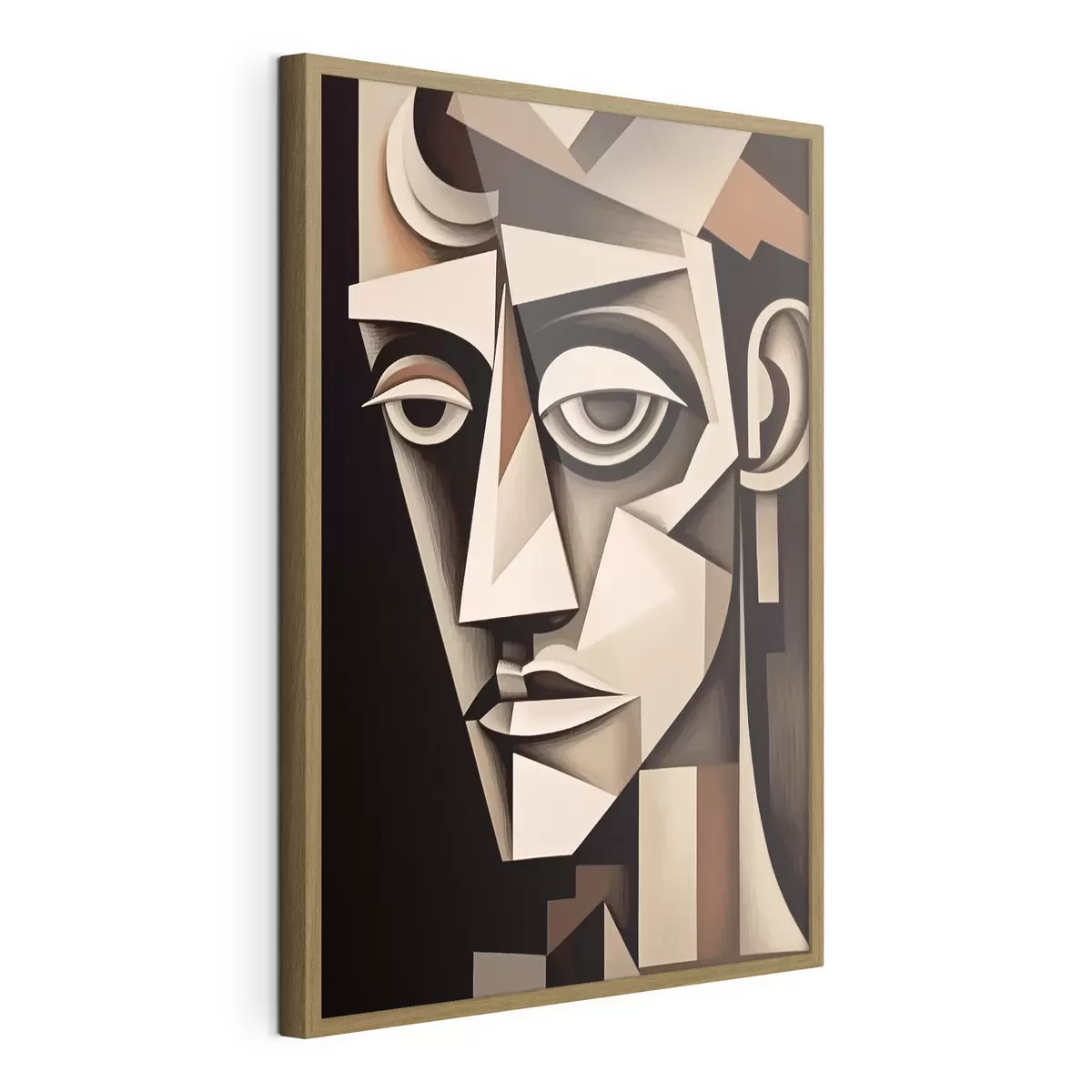 Poster Regard cubiste f45231