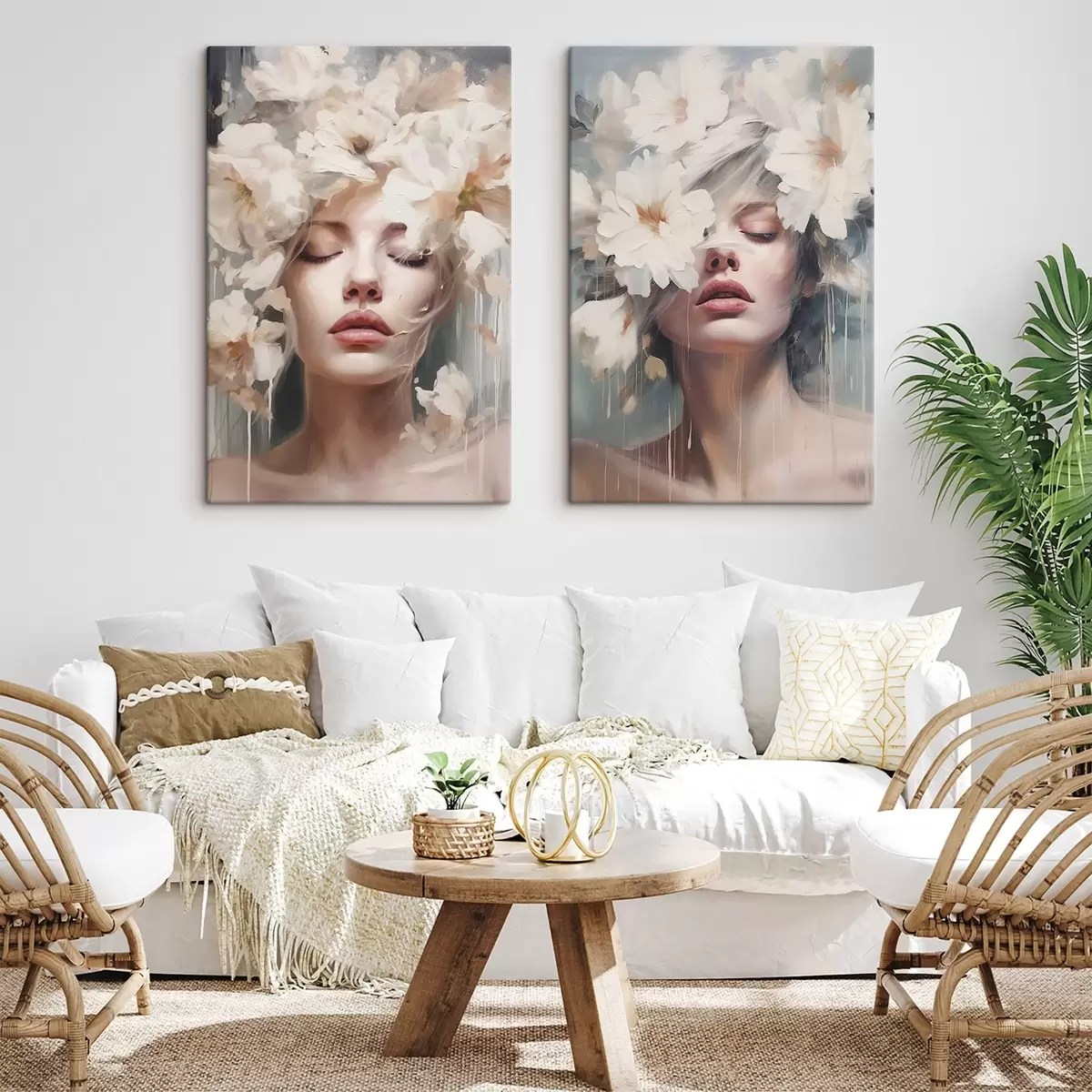 Tableau Portraits de femmes m00546