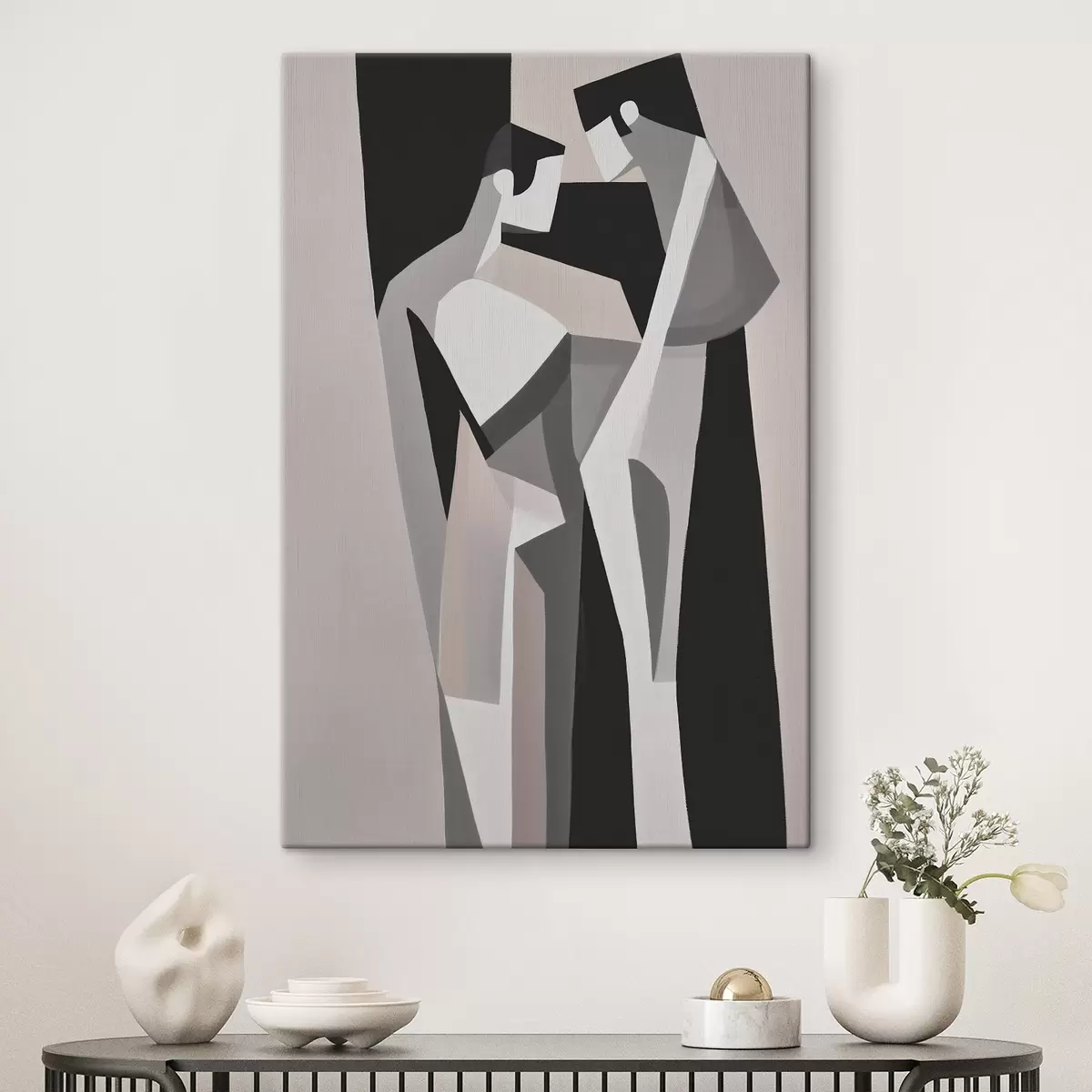 Tableau Composition d'un couple géométrique s45156