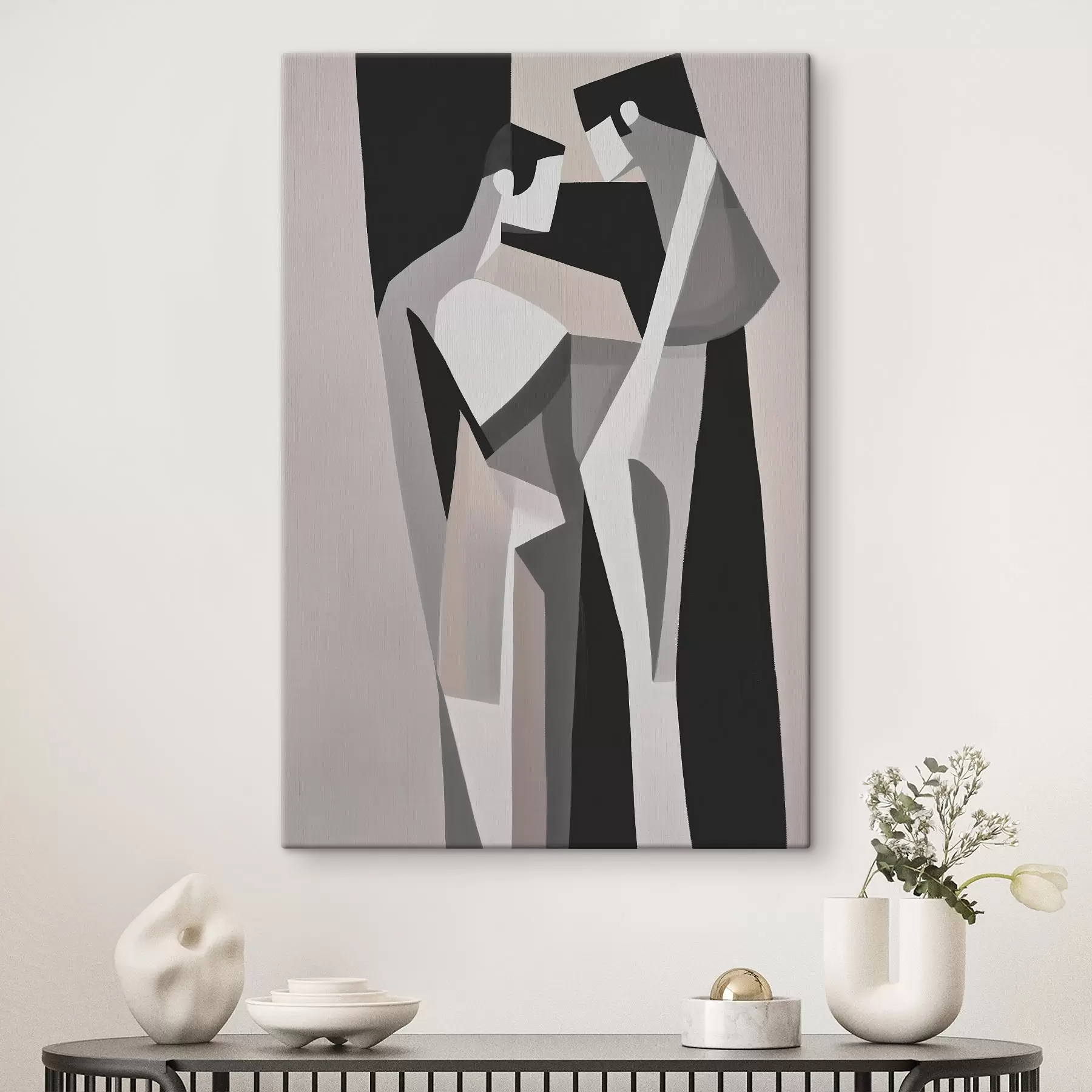 Tableau Composition d'un couple géométrique s45156