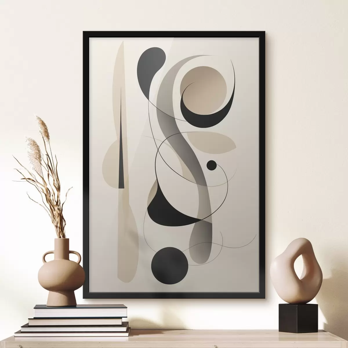 Poster Composition géométrique minimaliste f45198