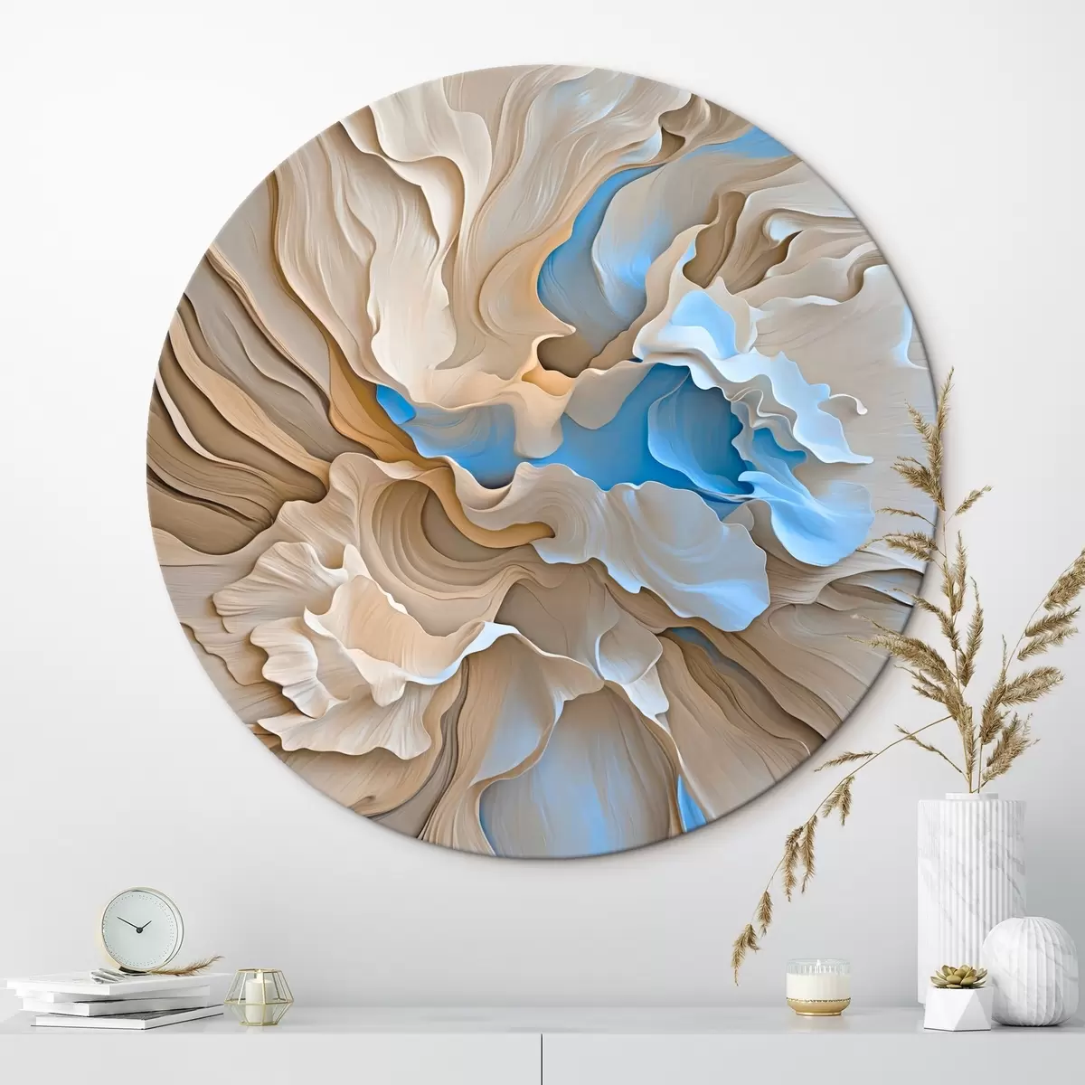 Tableaux rondes Abstraction r45199