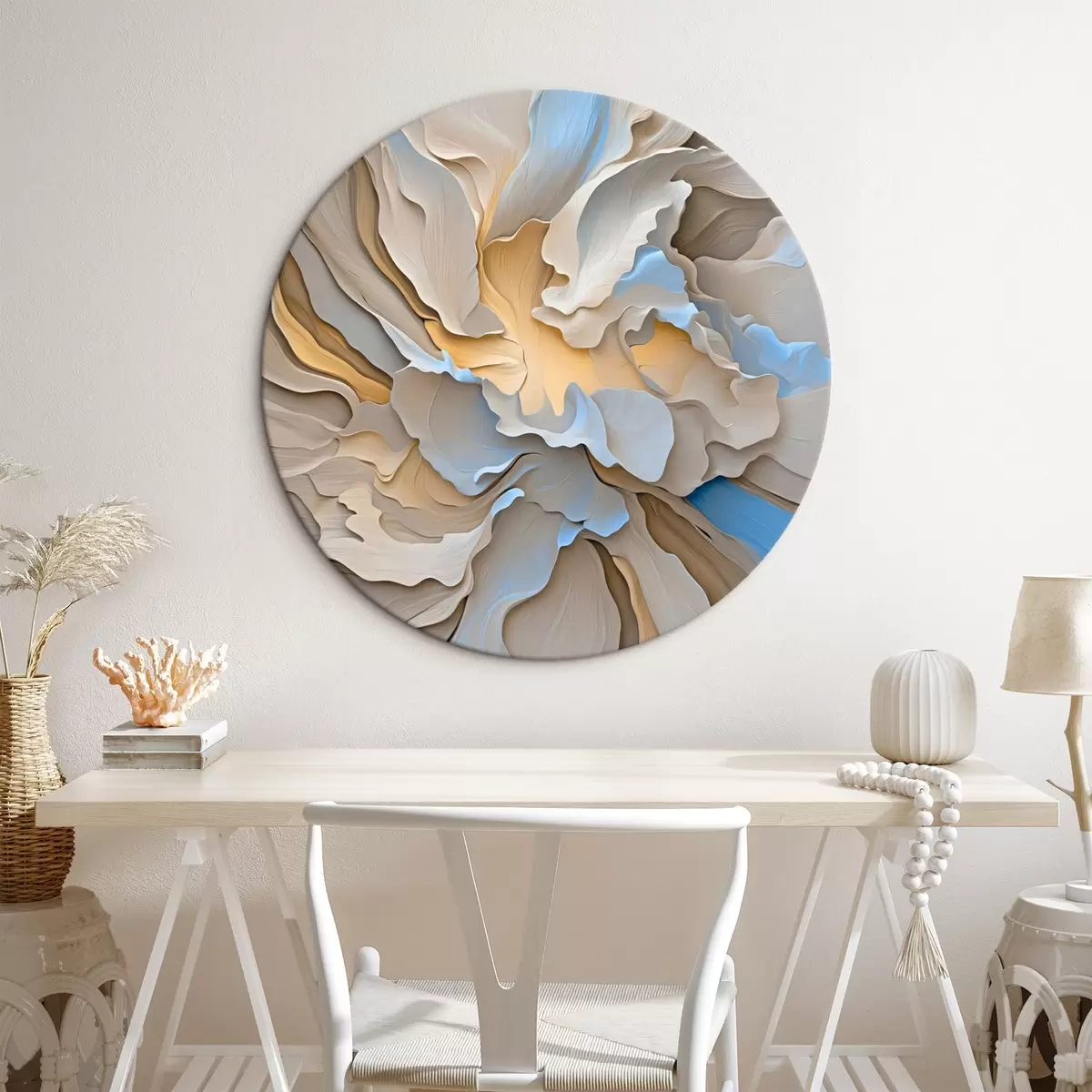 Tableaux rondes Abstraction r45200