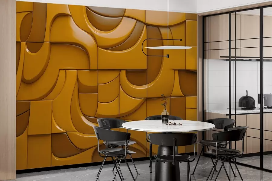 Papier peint Mur en relief peint w04321