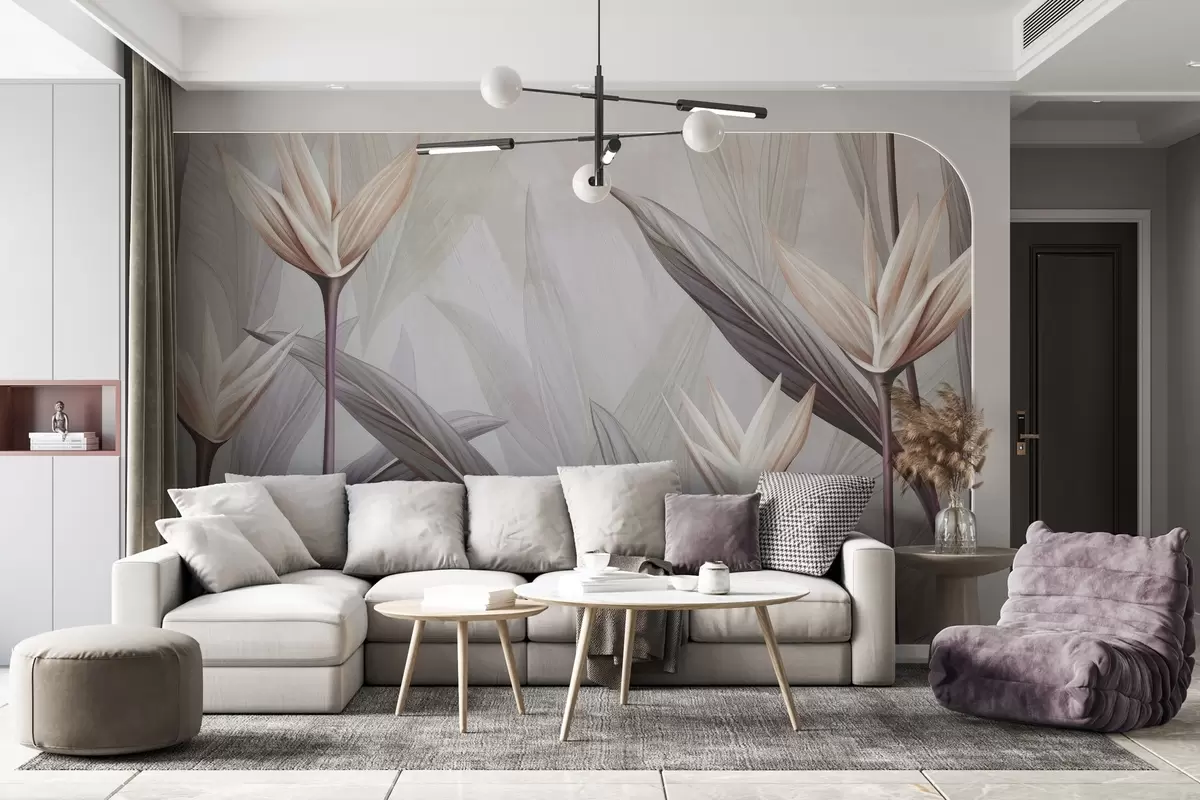 Papier peint Strelitzia des fées w04324