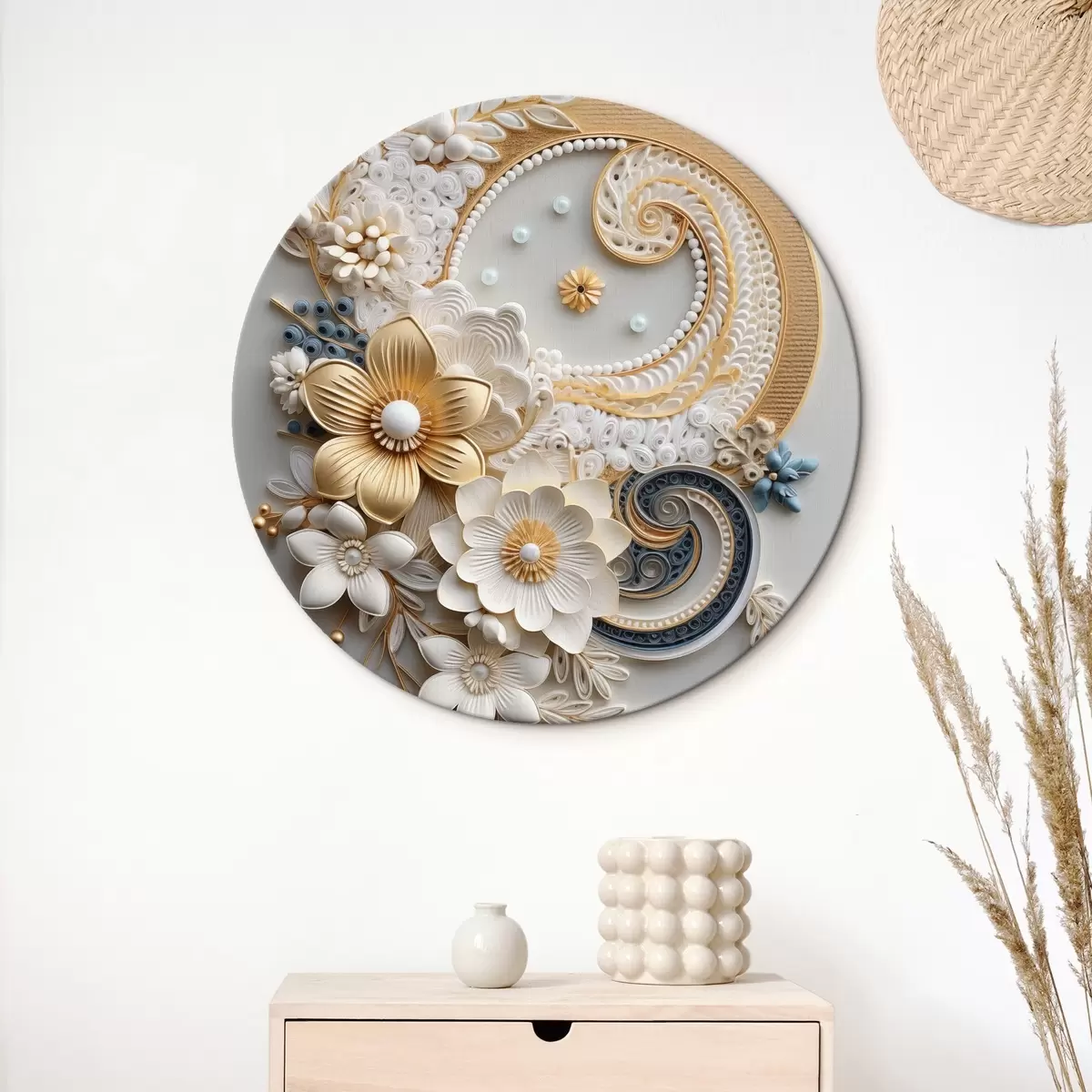 Tableaux rondes Abstraction r44551