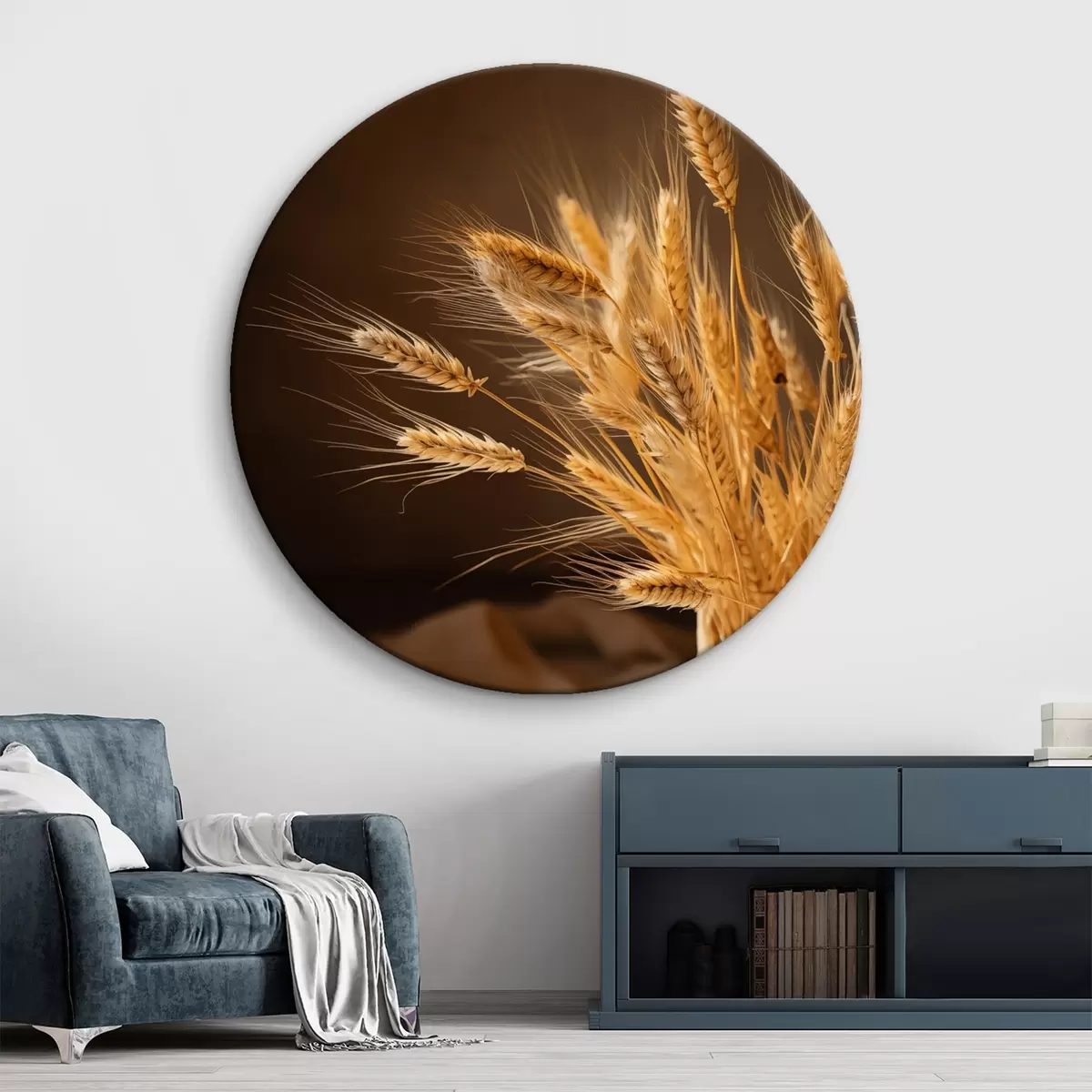 Tableaux rondes Epillets r44554