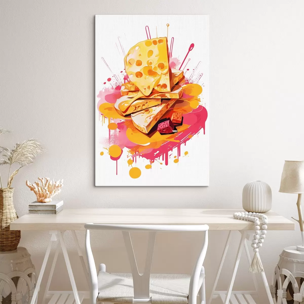 Tableau Composition du fromage s45270