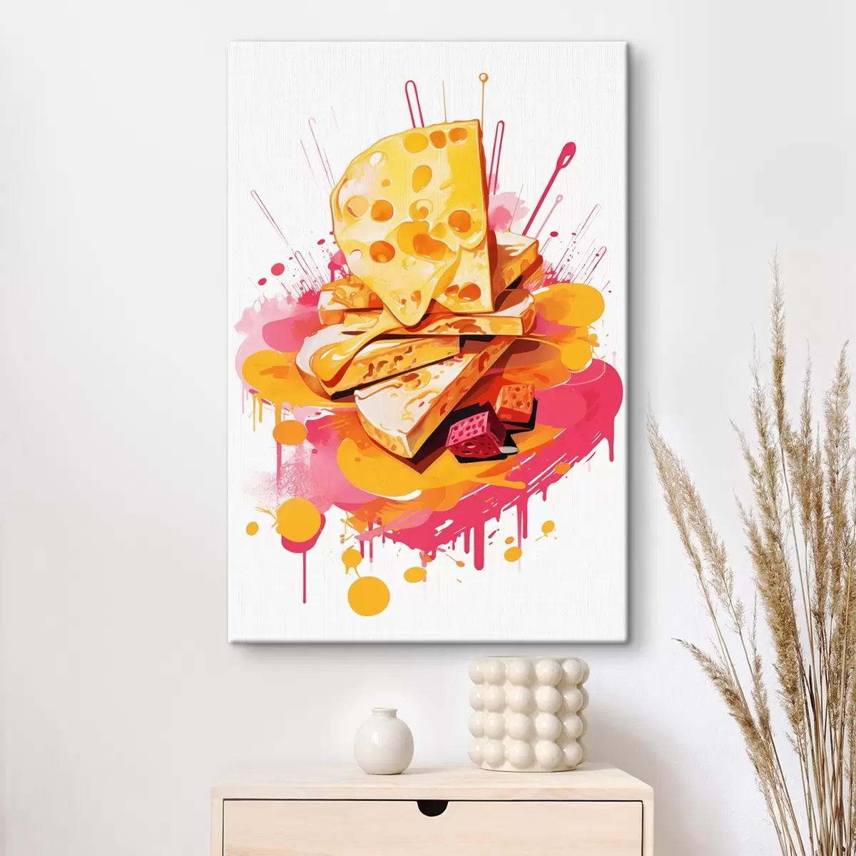 Tableau Composition du fromage s45270