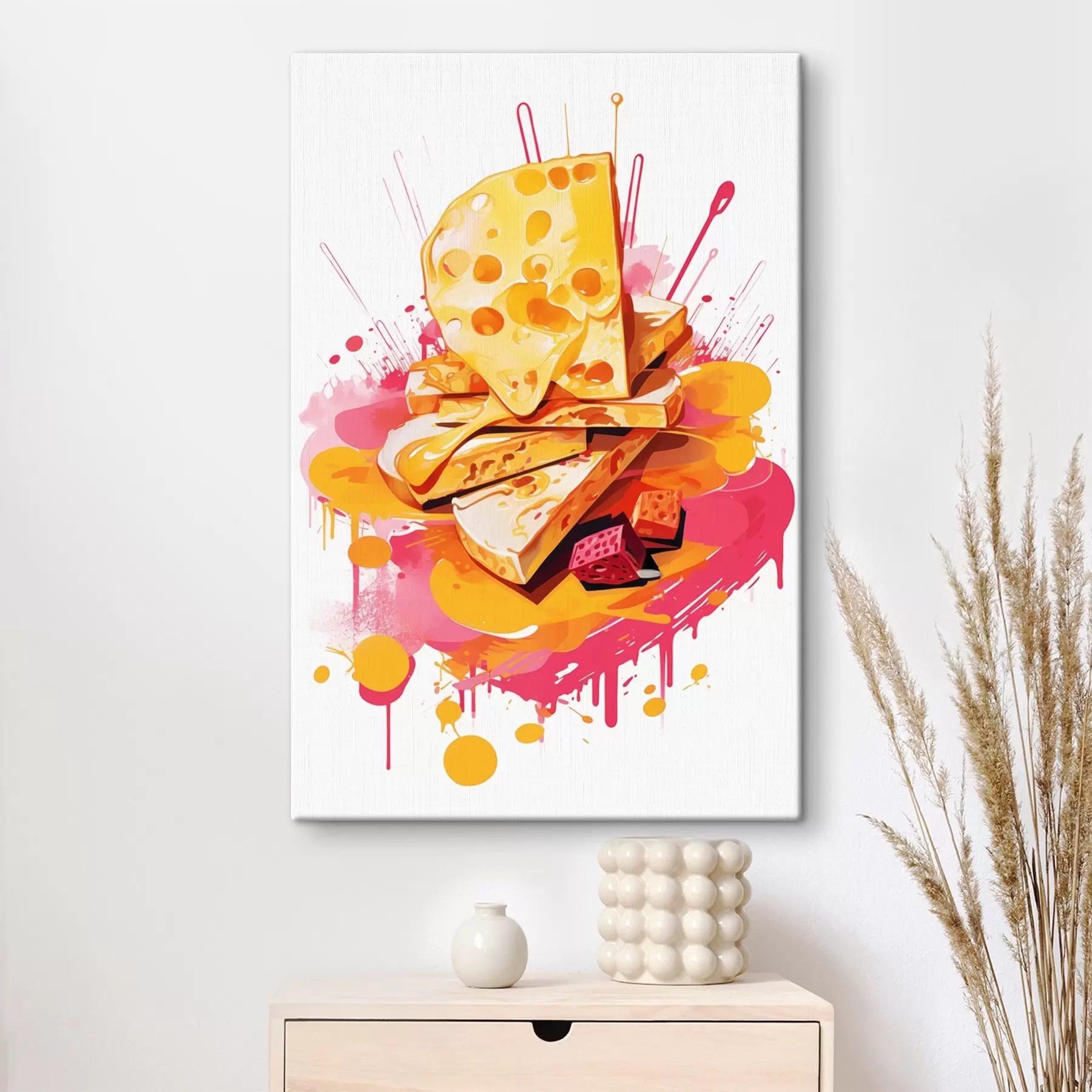 Tableau Composition du fromage s45270