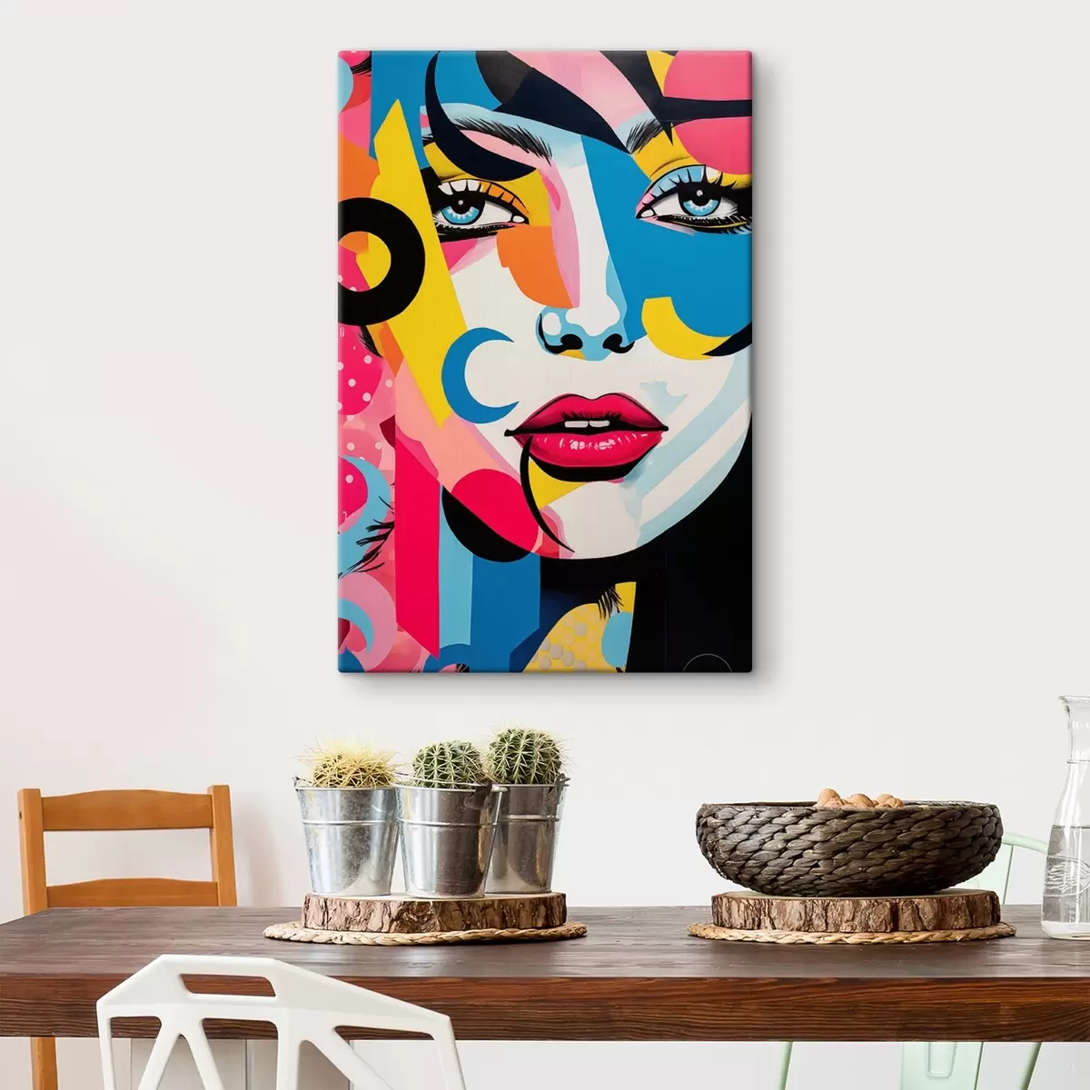 Tableau Le regard du Pop-Art s45283