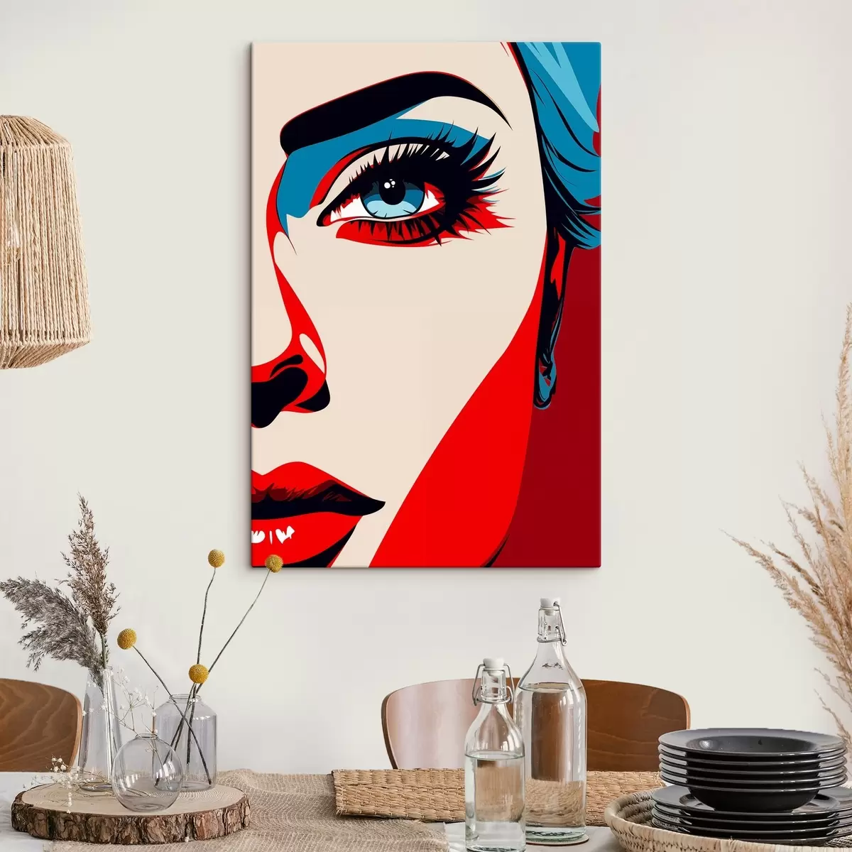Tableau Robe pop art s45289