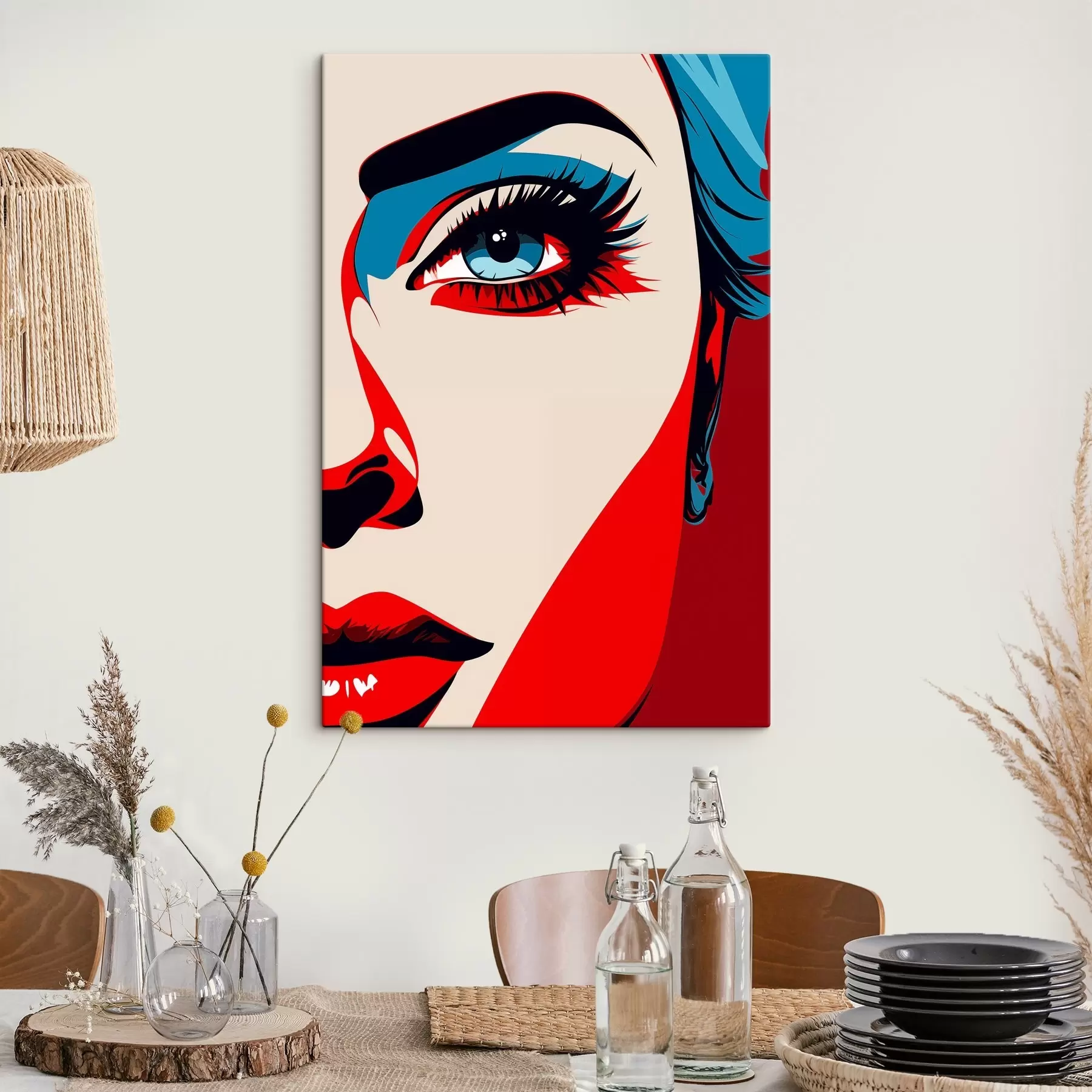 Tableau Robe pop art s45289