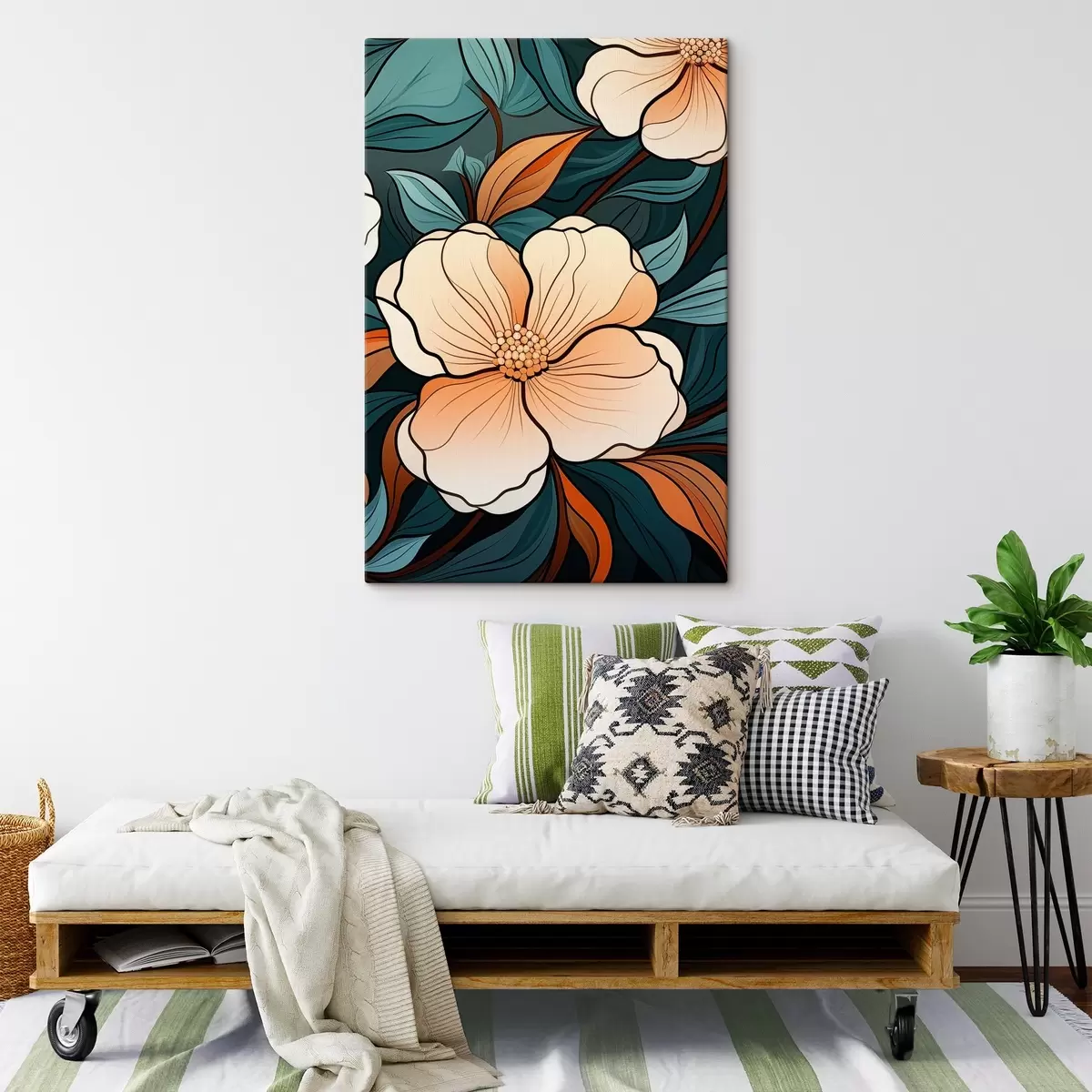 Tableau Fleurs diverses s45290