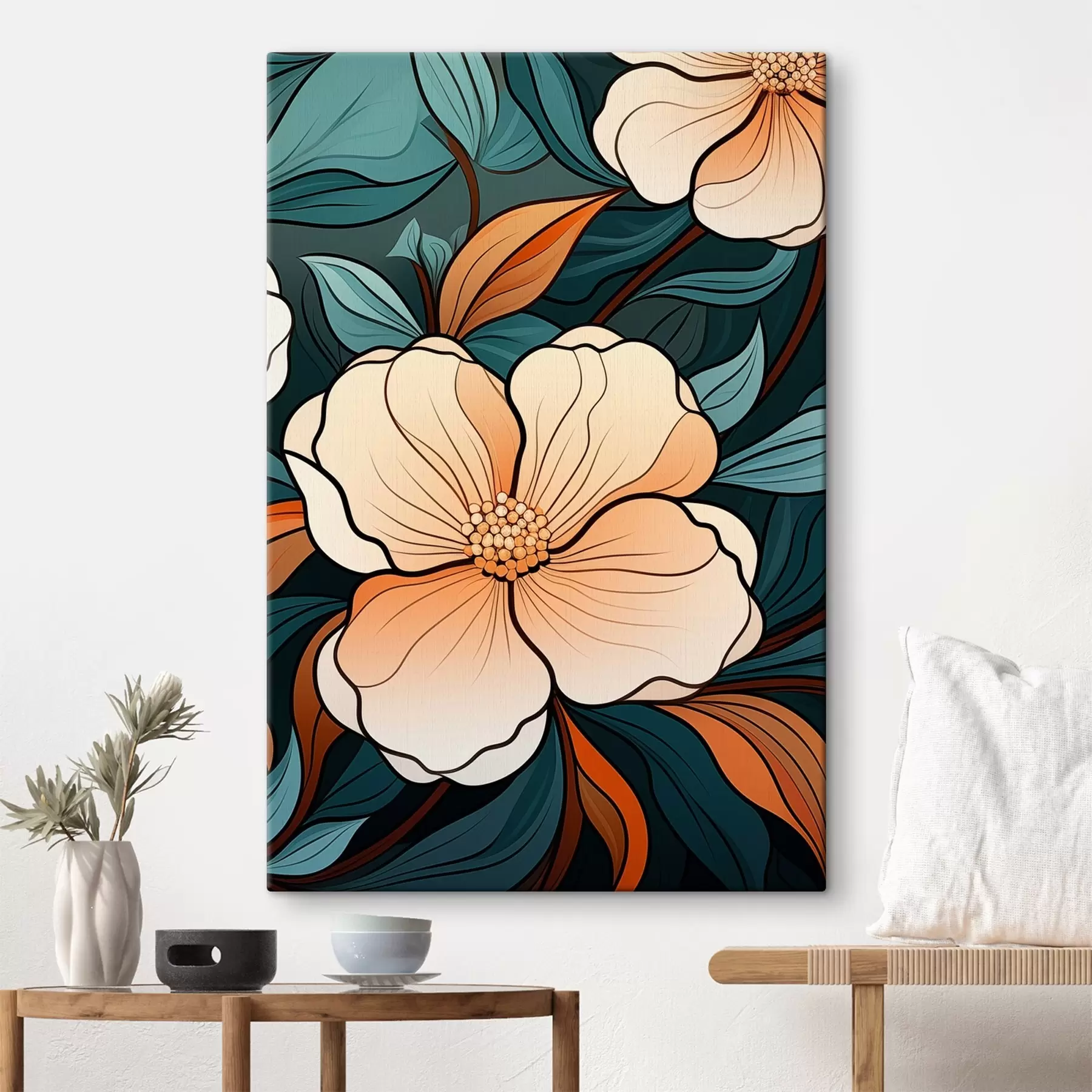 Tableau Fleurs diverses s45290