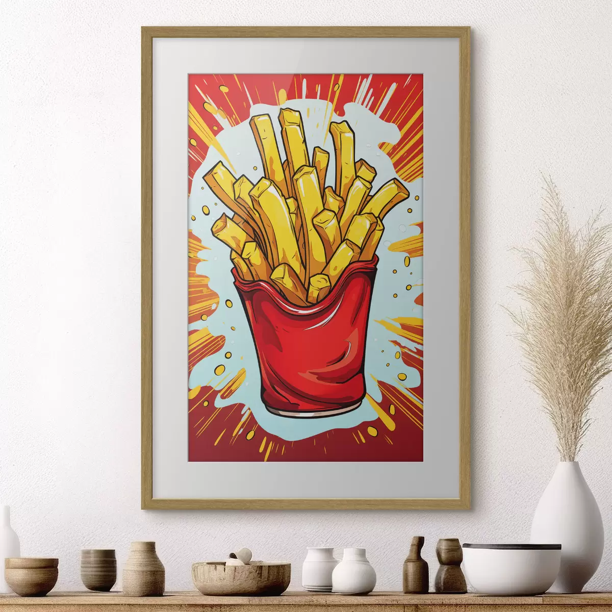 Poster Frites f45276