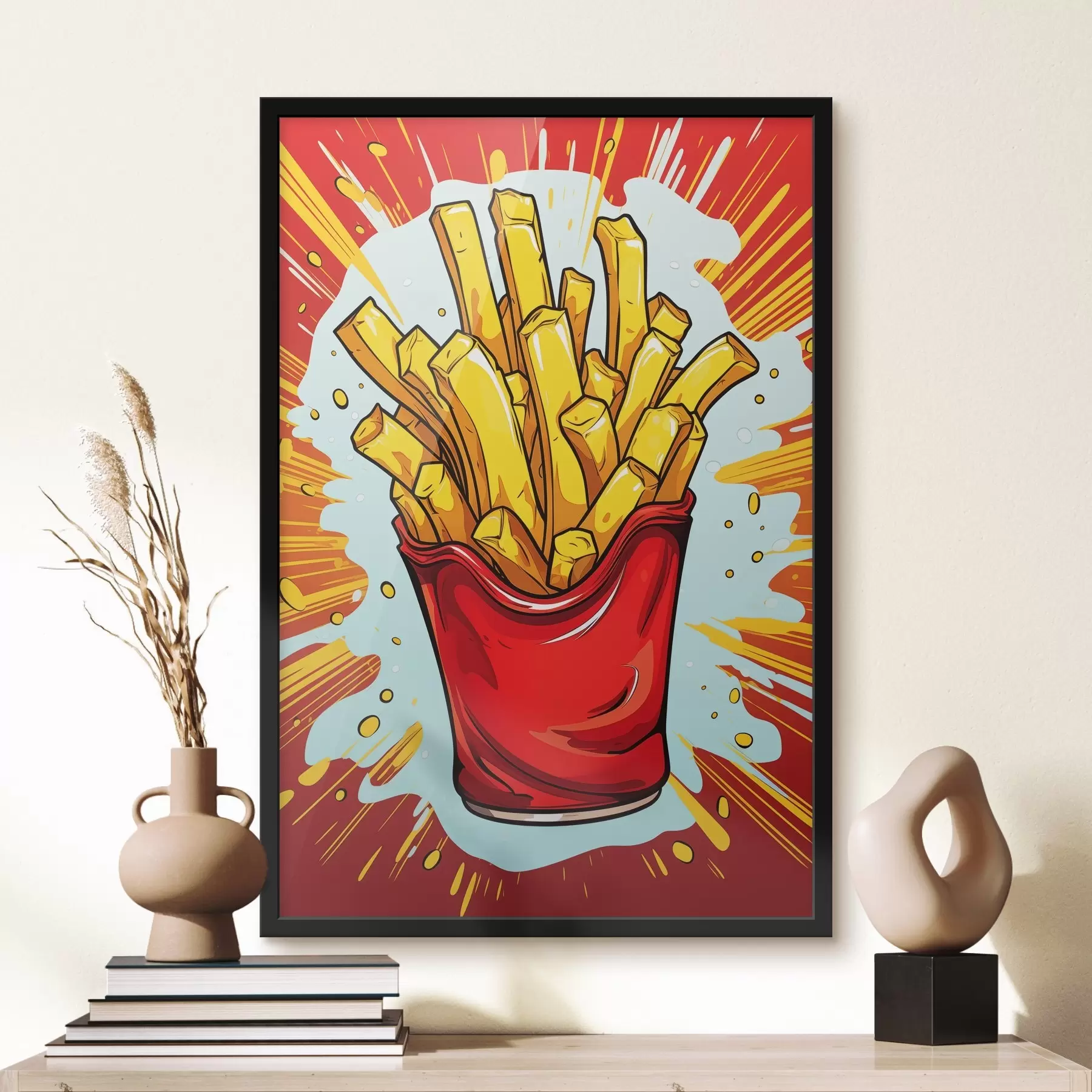 Papier peint Frites f45276