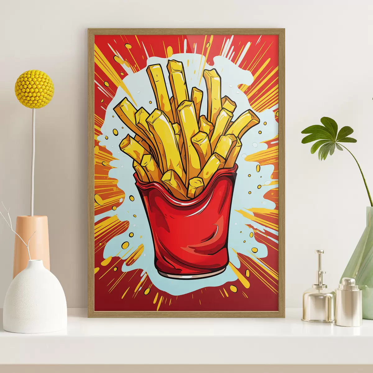 Poster Frites f45276
