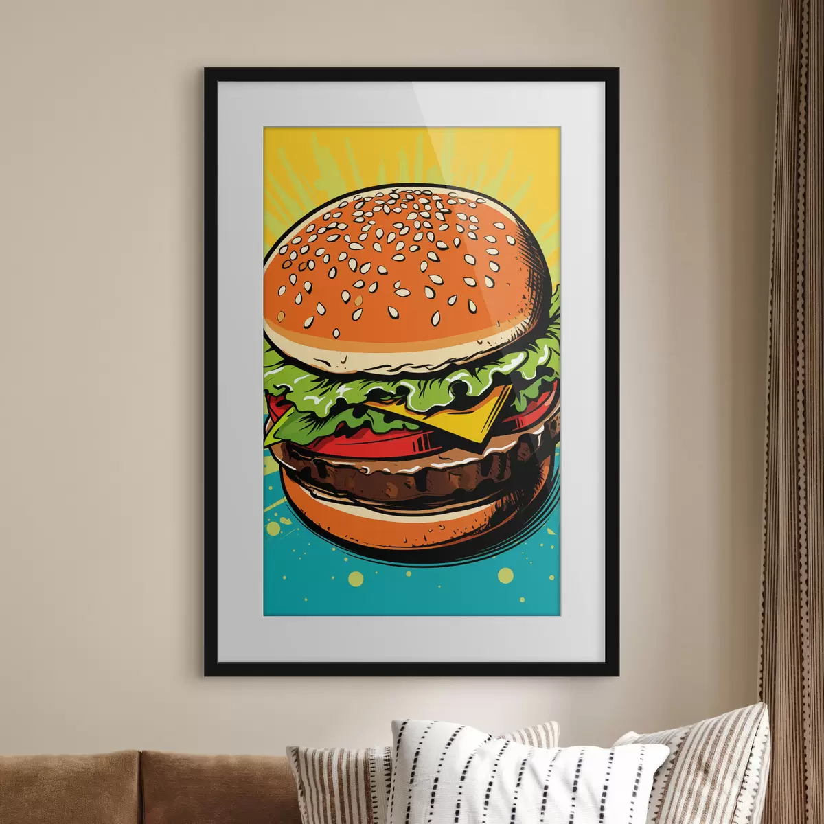 Poster Burger f45277