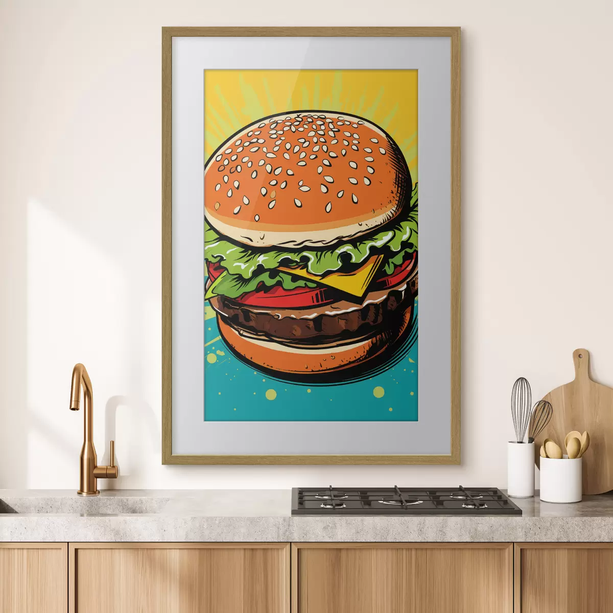 Poster Burger f45277