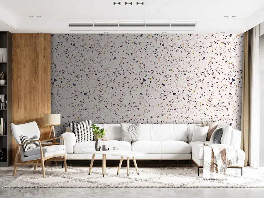 Papier peint Effet mie de couleur, style Boho u71766