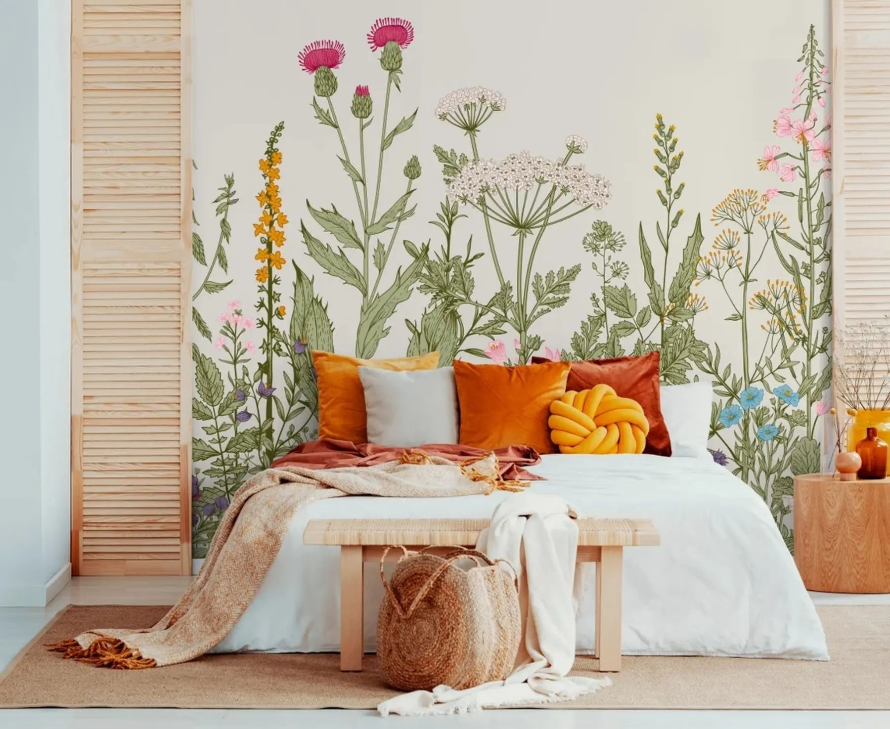 Papier peint Plantes de style bohème u71743