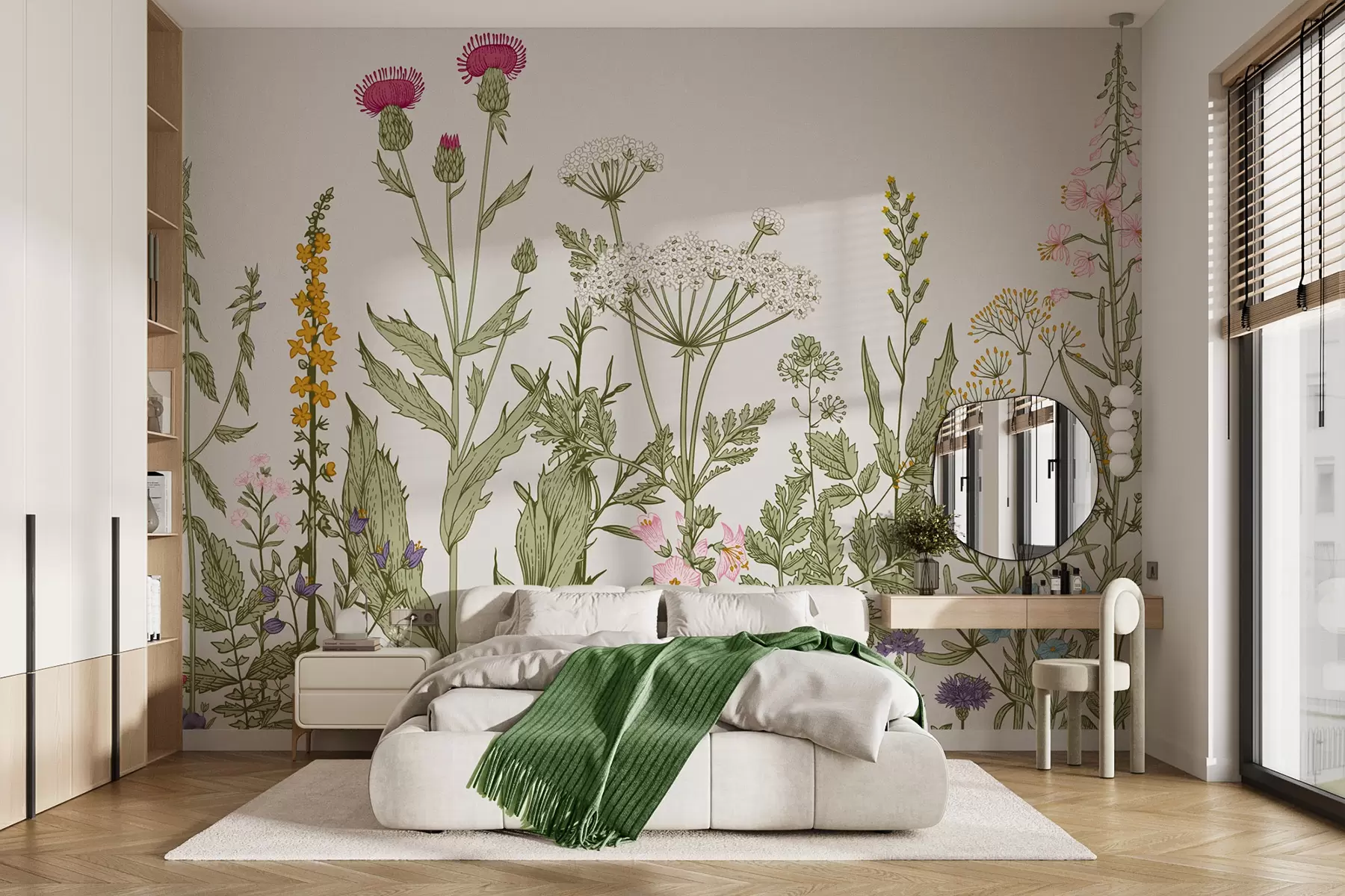 Papier peint Plantes de style bohème u71743