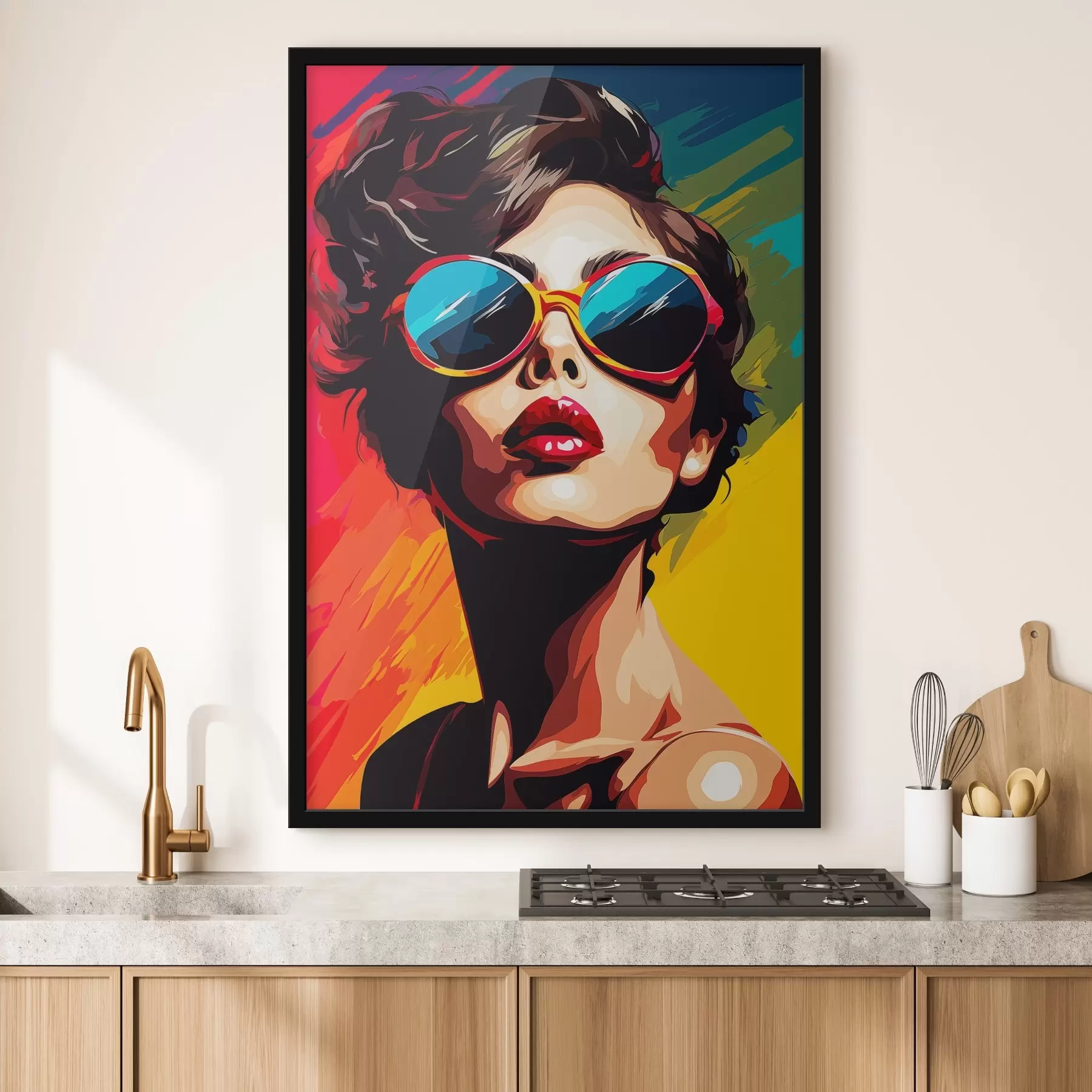 Papier peint Le soleil à l'intérieur f45286