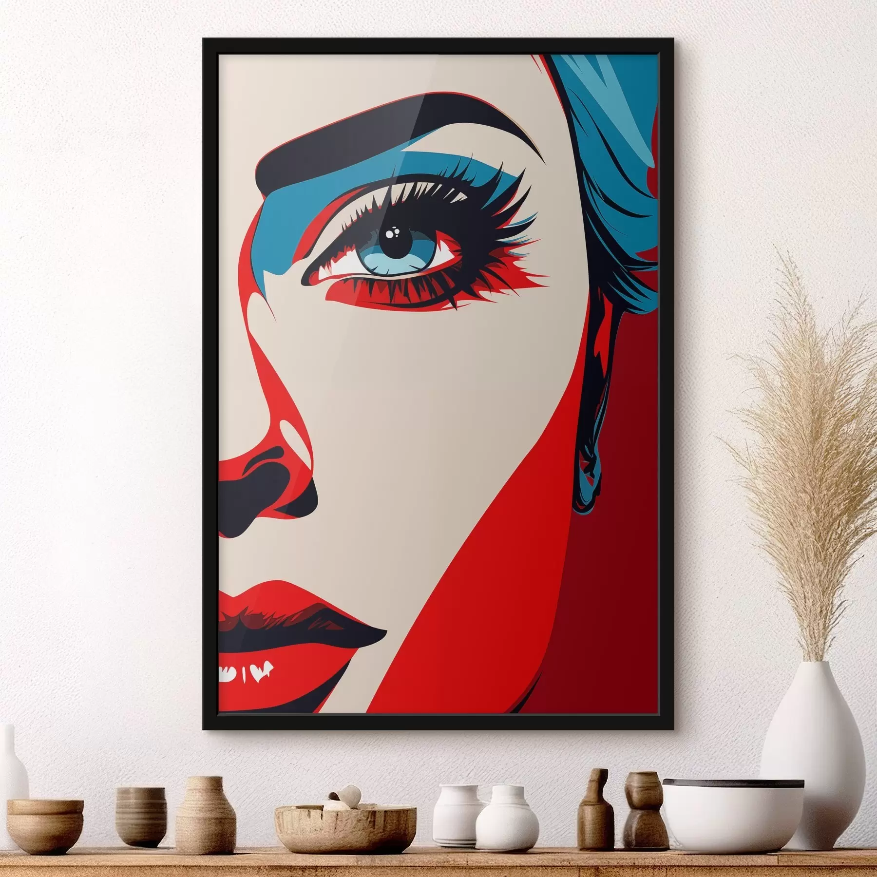 Papier peint Robe pop art f45289