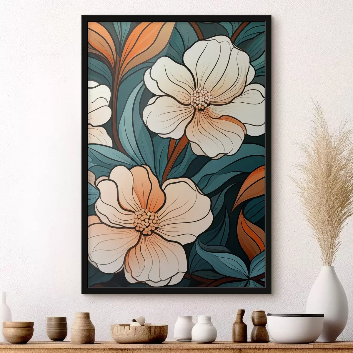 Poster Fleurs diverses f45291