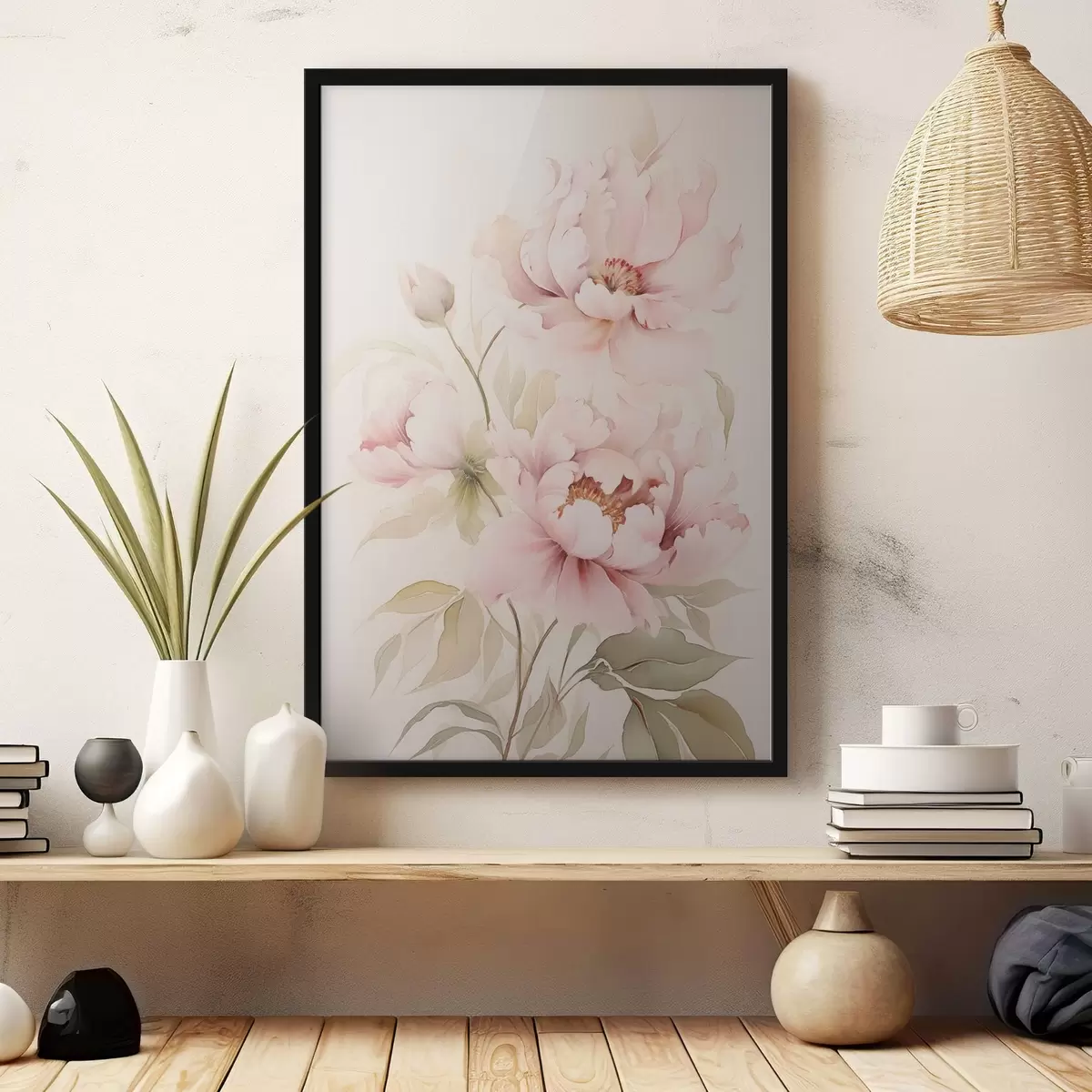 Poster Pivoines f45292