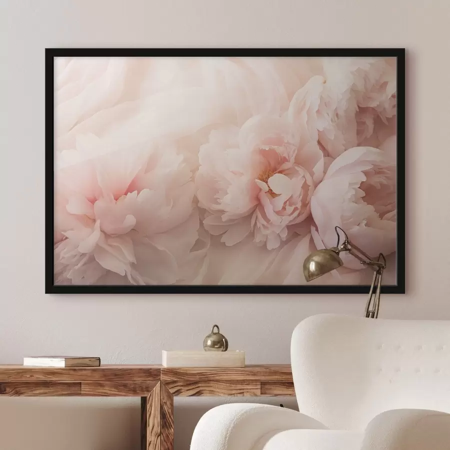 Papier peint Pivoines en couleurs roses f45296
