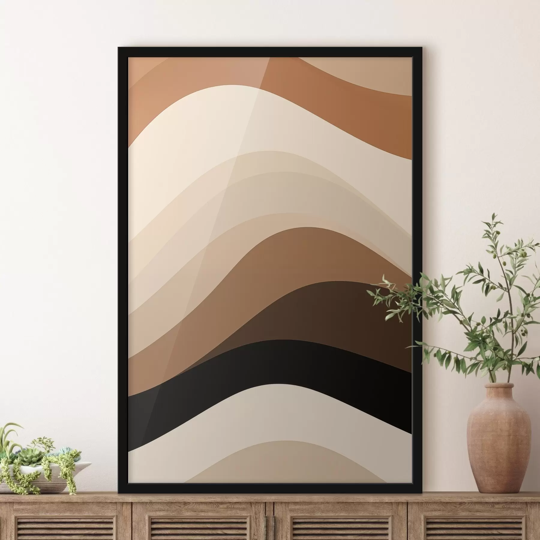 Papier peint Lignes abstraites f45298