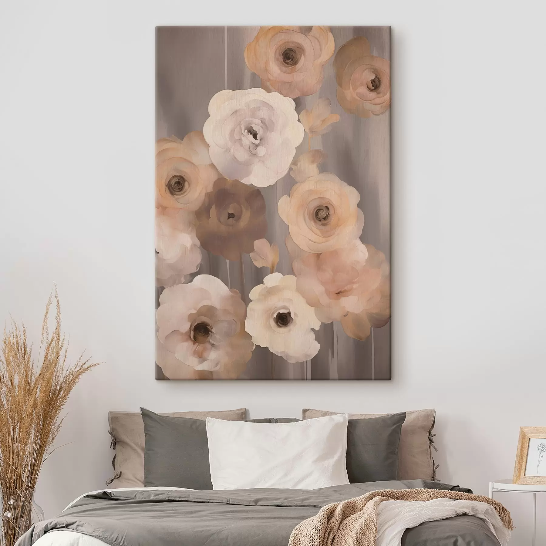 Tableau Fleurs abstraites s45160