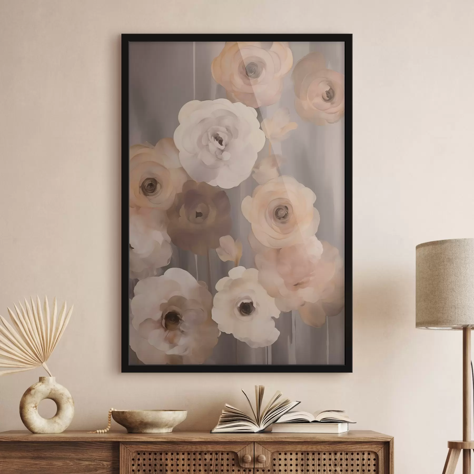 Papier peint Fleurs abstraites f45160