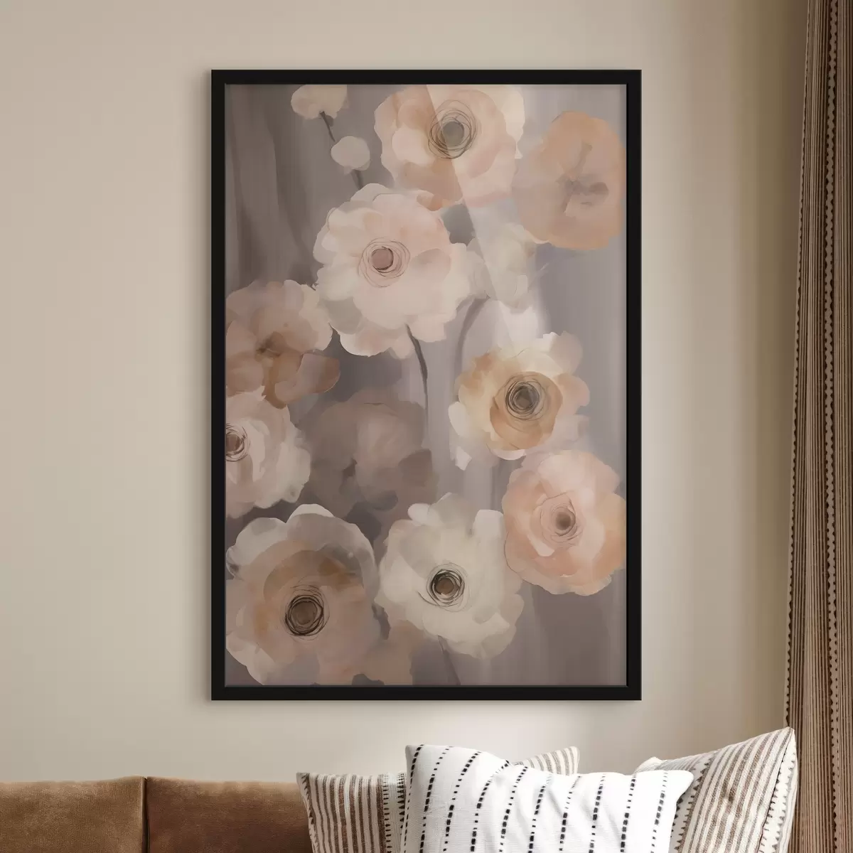 Poster Fleurs abstraites f45161