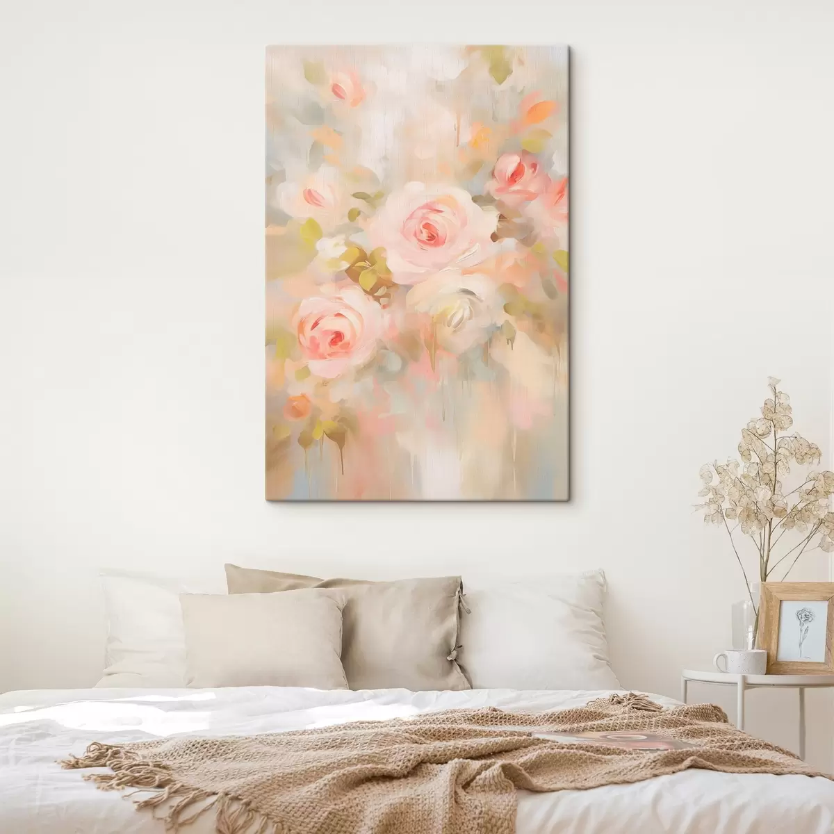 Tableau Peinture d'imitation de roses s45302