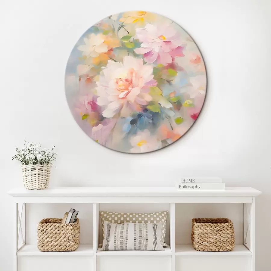 Tableau Peinture imitation fleurs r45301