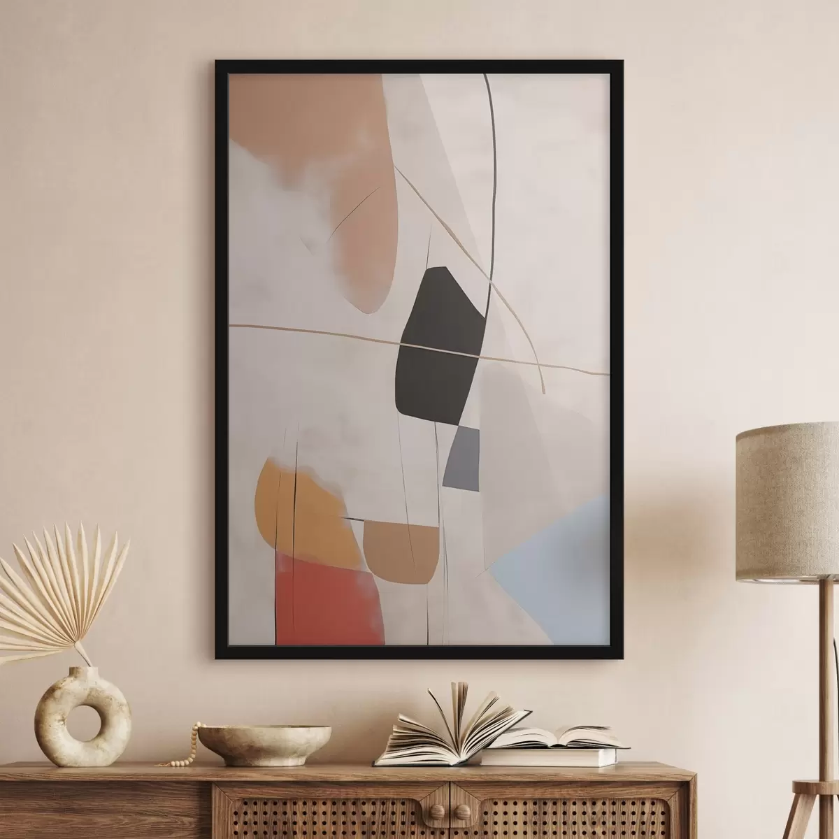 Poster Abstraction géométrique f45299