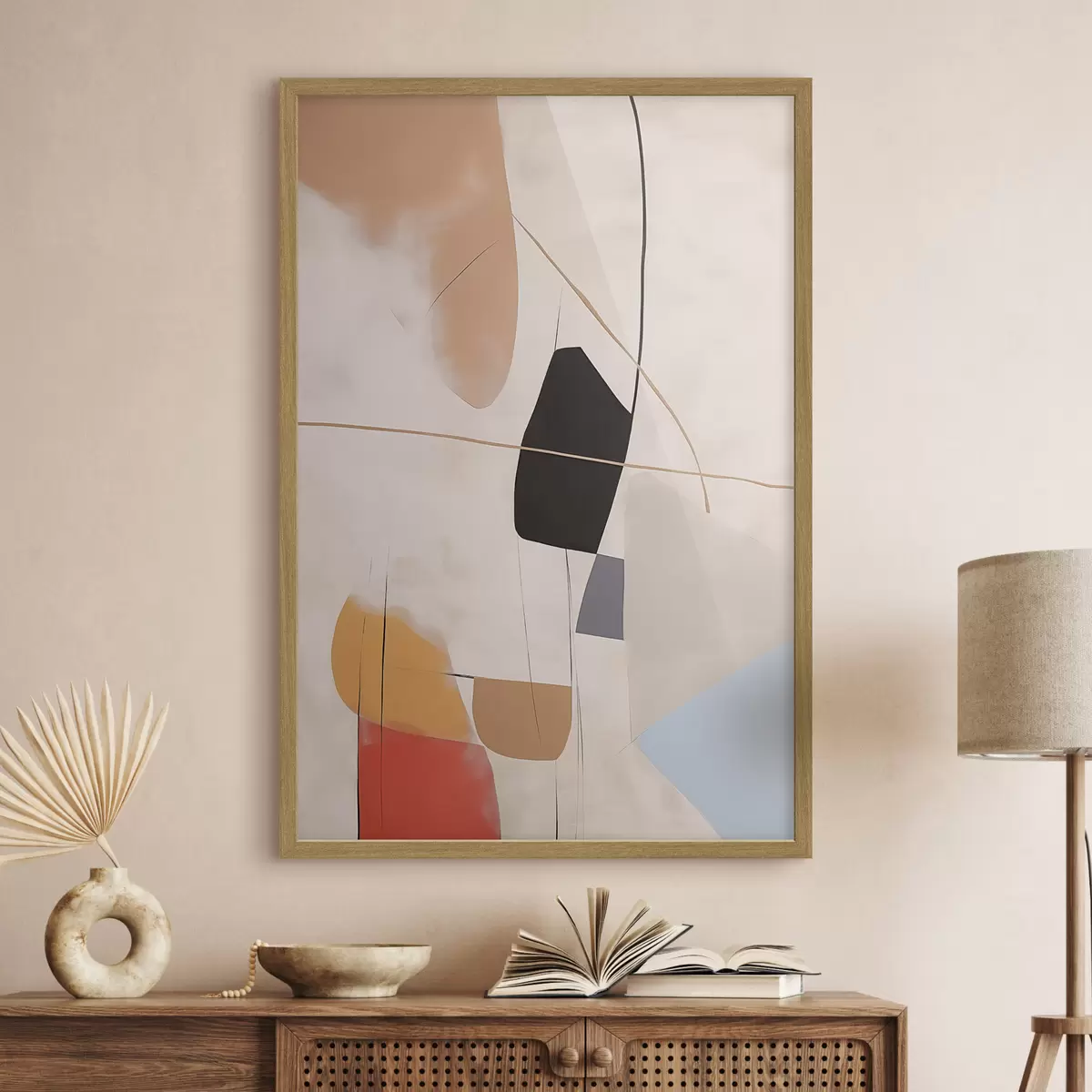 Poster Abstraction géométrique f45299